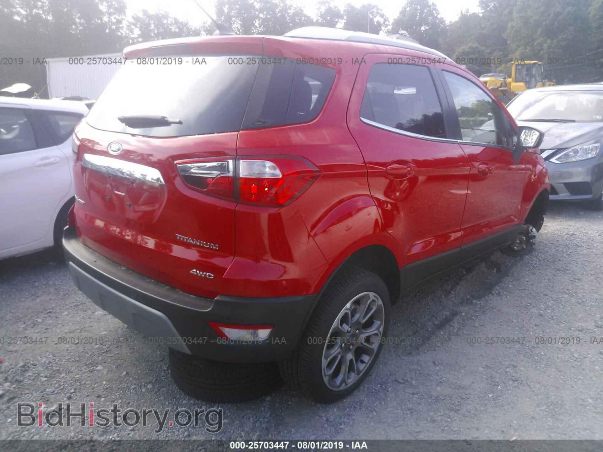 2019 FORD ECOSPORT - VIN: MAJ6S3KL9KC281462 - Photo 4