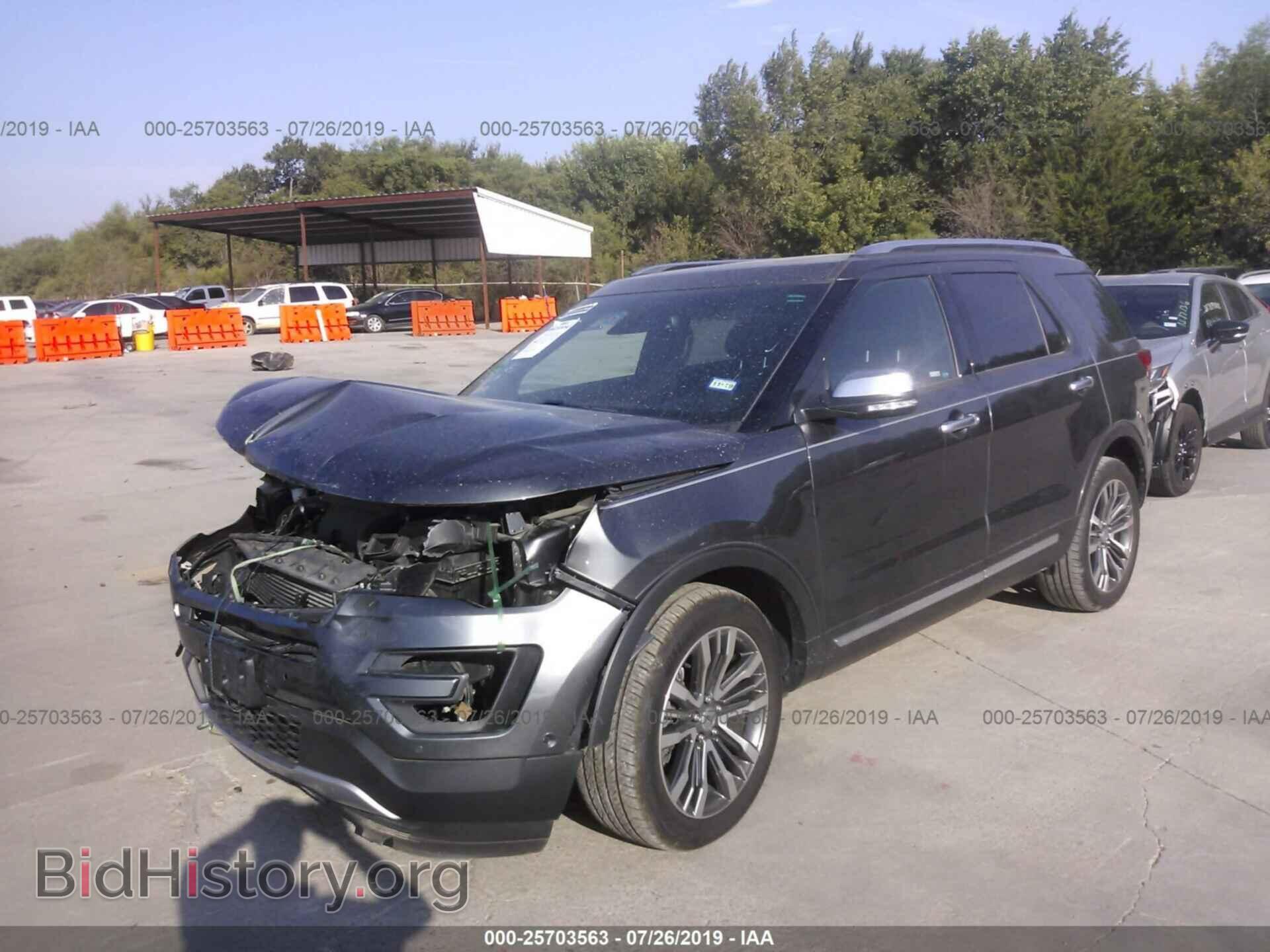 2016 FORD EXPLORER - VIN: 1FM5K8HT0GGC70145 - Фото 2