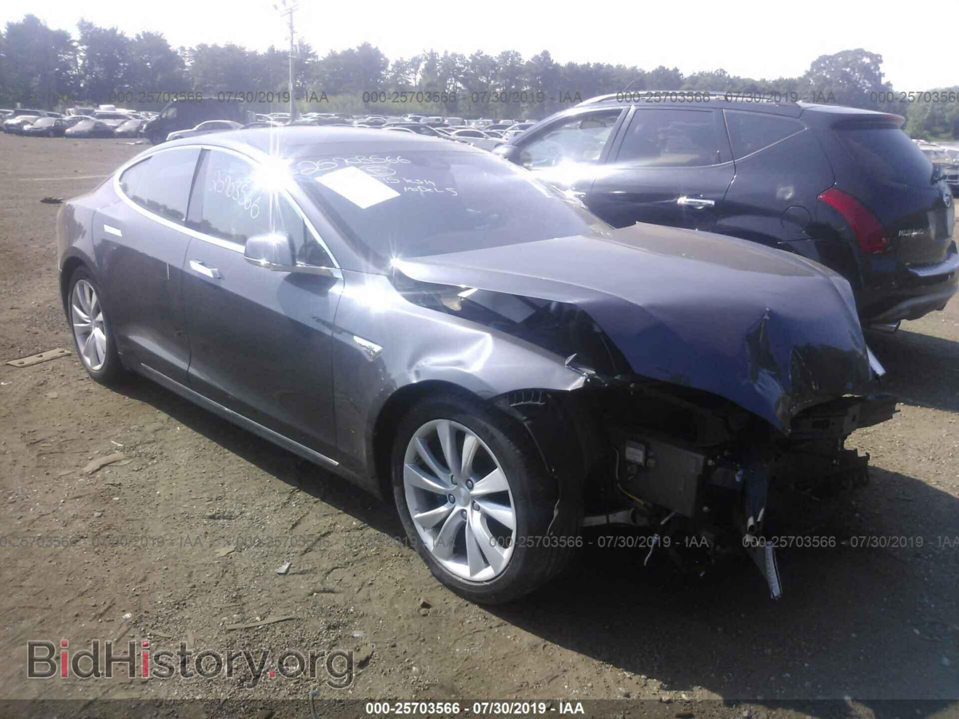 Photo 5YJSA1E21FF107414 - TESLA MODEL S 2015