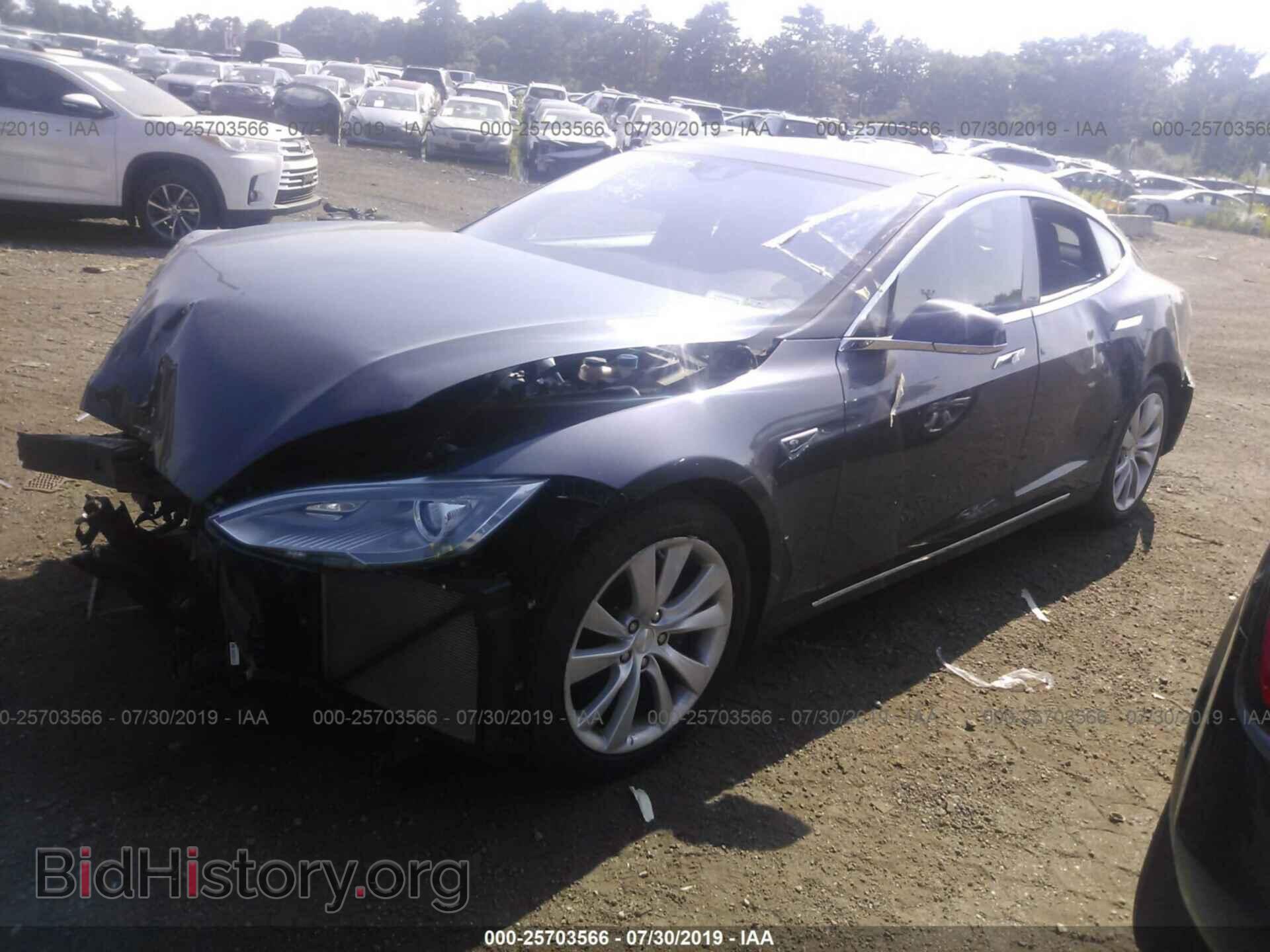 2015 TESLA MODEL S - VIN: 5YJSA1E21FF107414 - Photo 2