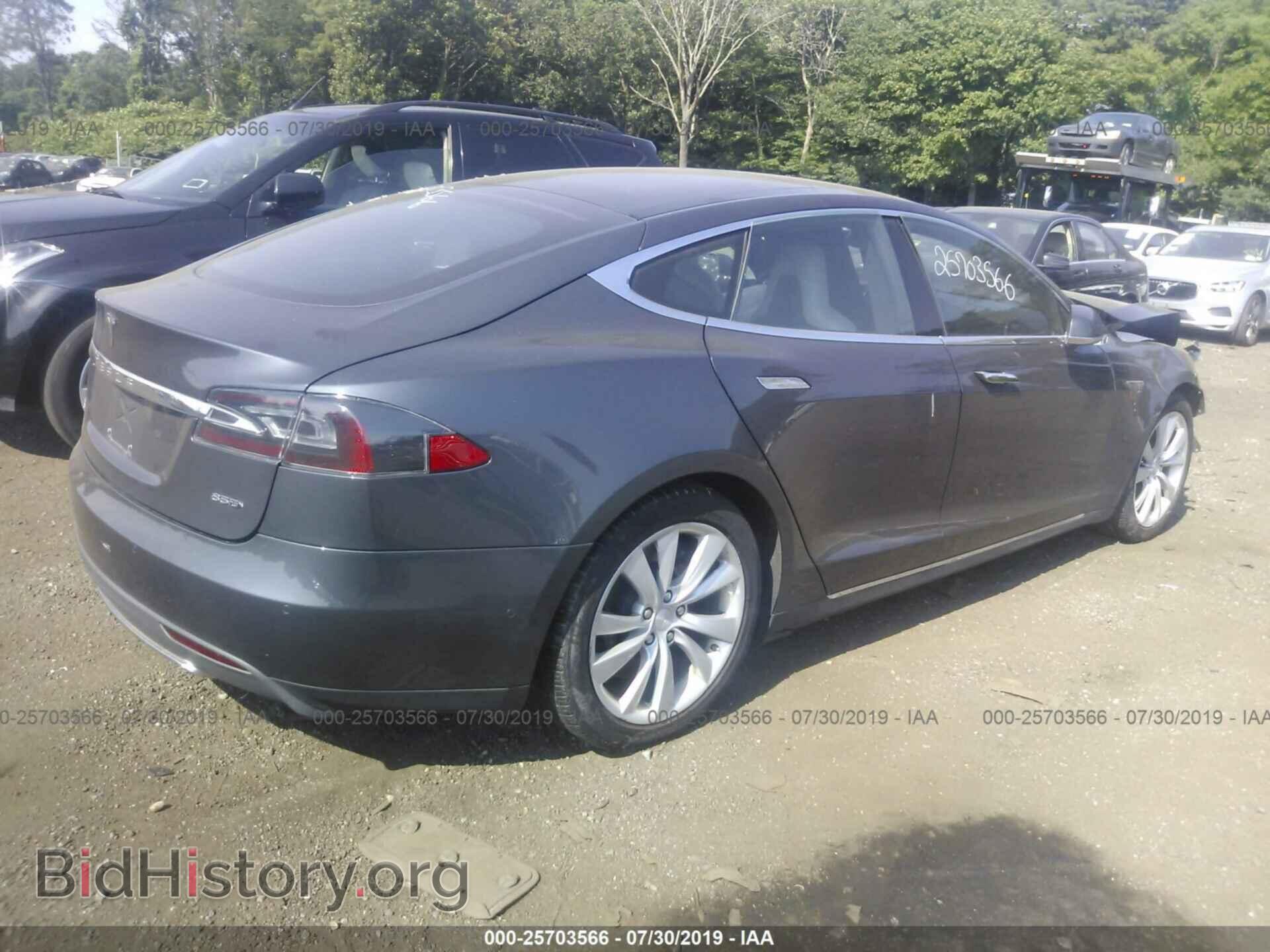 2015 TESLA MODEL S - VIN: 5YJSA1E21FF107414 - Photo 4