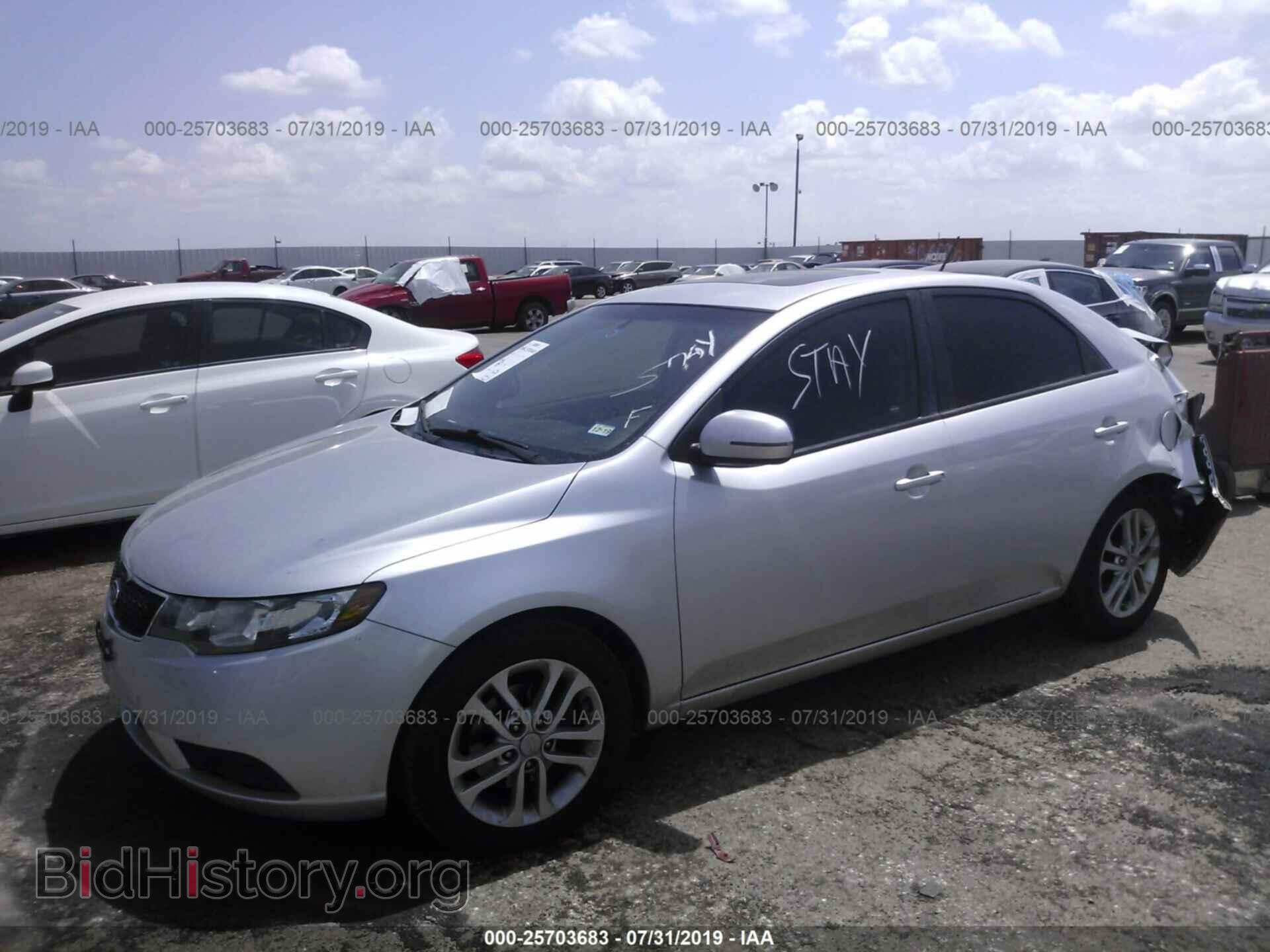 2012 KIA FORTE - VIN: KNAFU4A20C5496847 - Фото 2