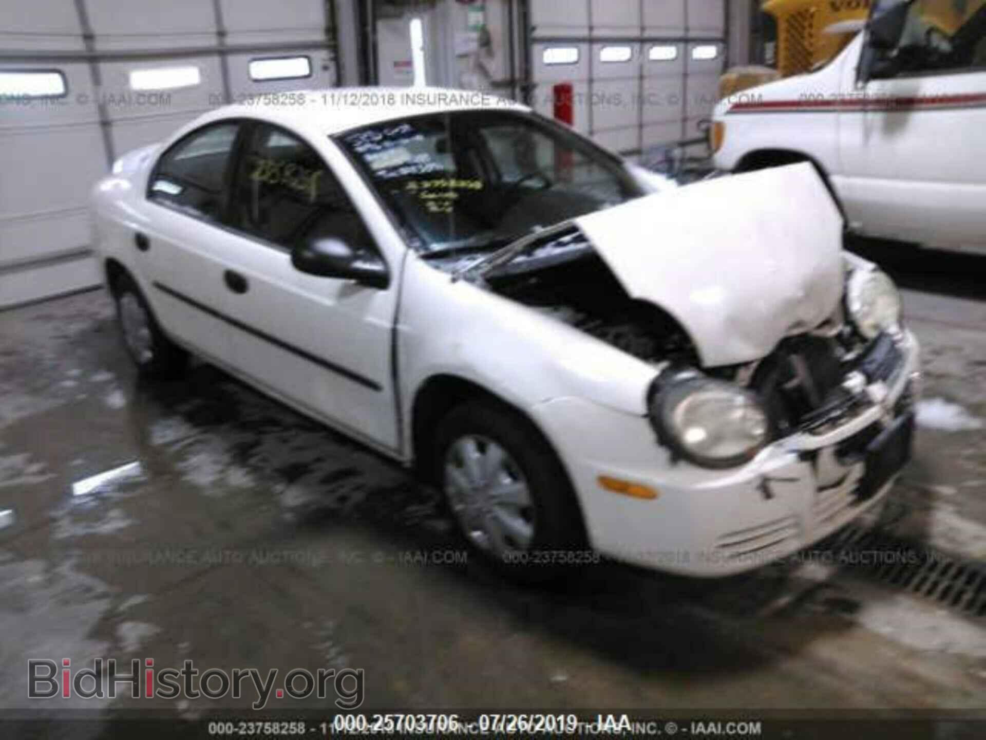 Photo 1B3ES26C33D229039 - DODGE NEON 2003
