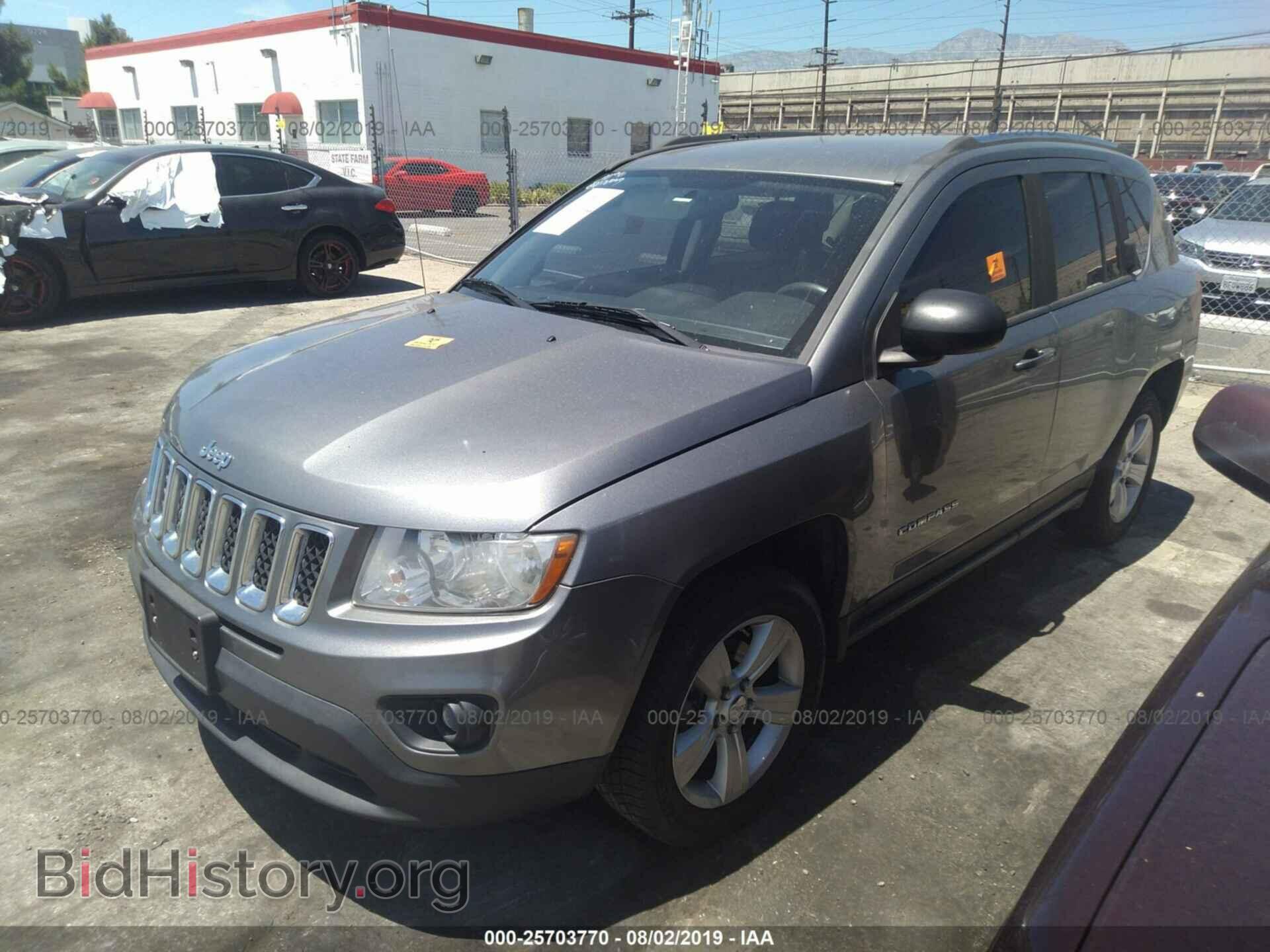 2012 JEEP COMPASS - VIN: 1C4NJCBA2CD724876 - Фото 2