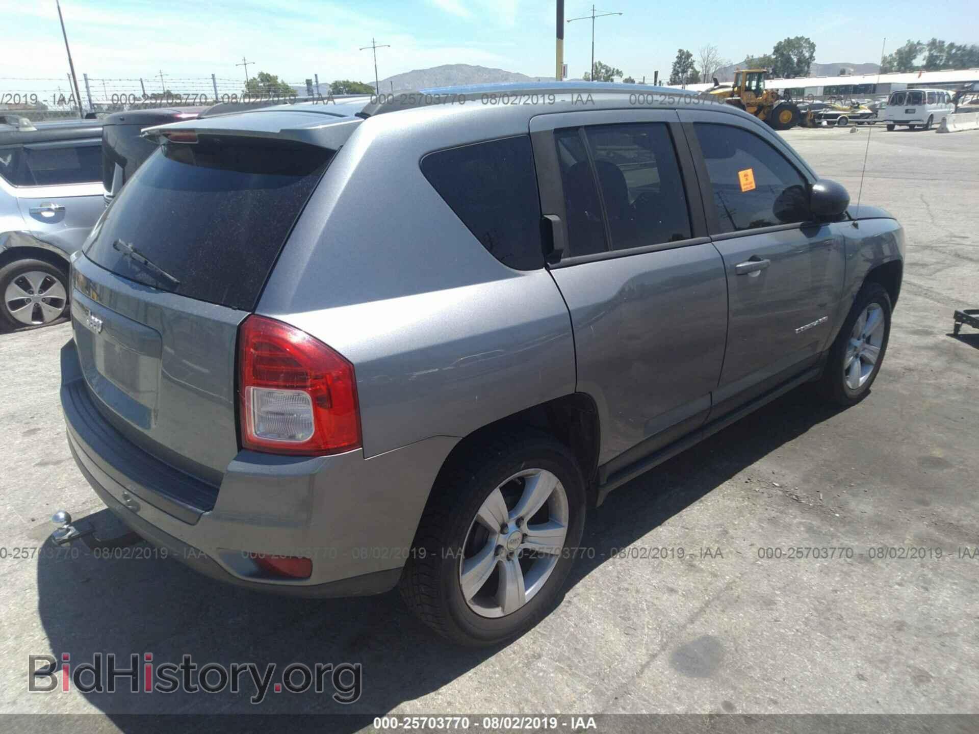 2012 JEEP COMPASS - VIN: 1C4NJCBA2CD724876 - Фото 4
