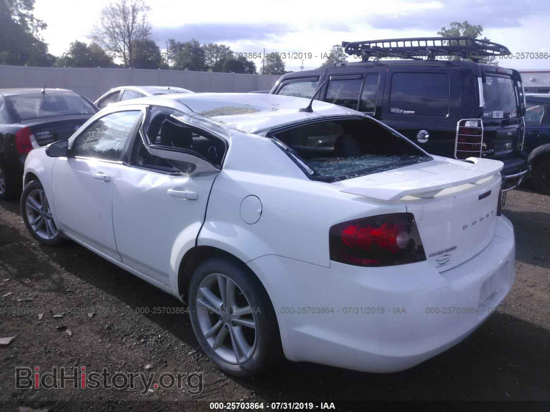 2012 DODGE AVENGER - VIN: 1C3CDZAG2CN261031 - Фото 3