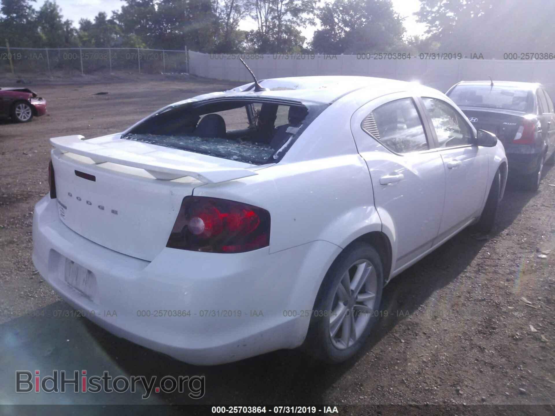 2012 DODGE AVENGER - VIN: 1C3CDZAG2CN261031 - Фото 4
