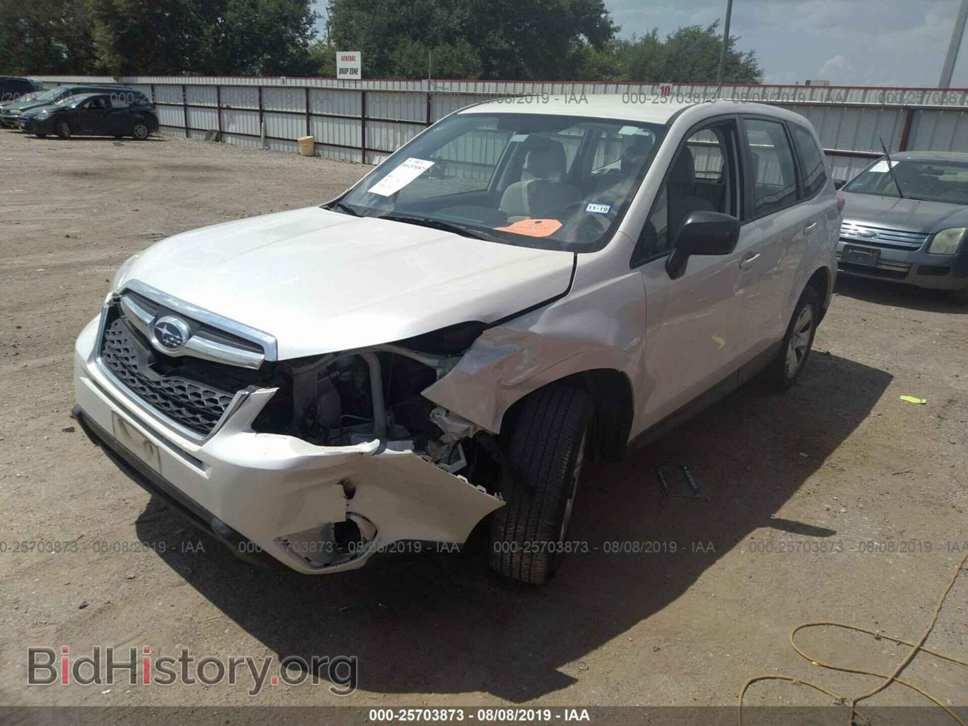 2014 SUBARU FORESTER - VIN: JF2SJAAC0EH437978 - Фото 2