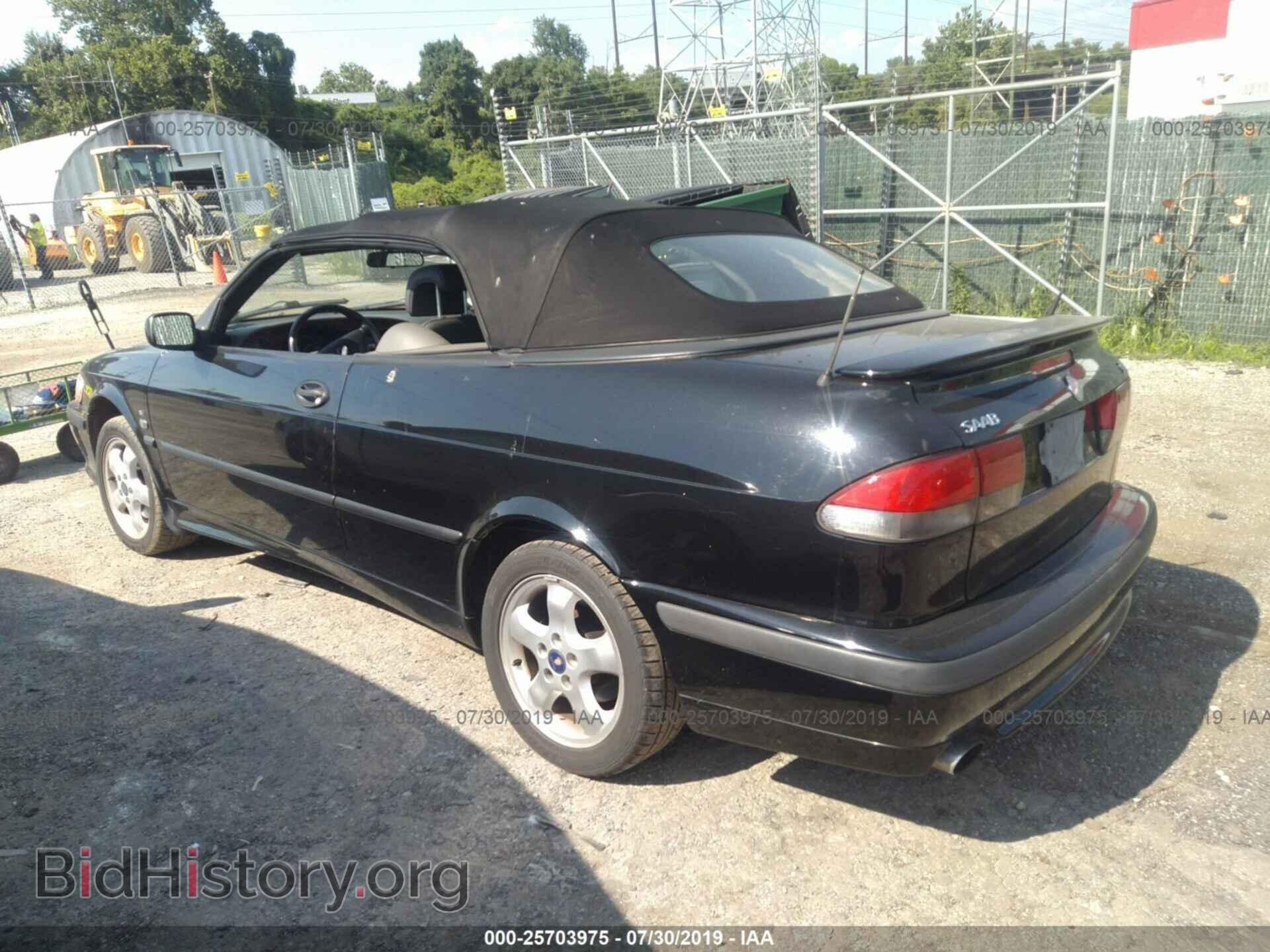2001 SAAB 9-3 - VIN: YS3DF78K917000160 - Фото 3