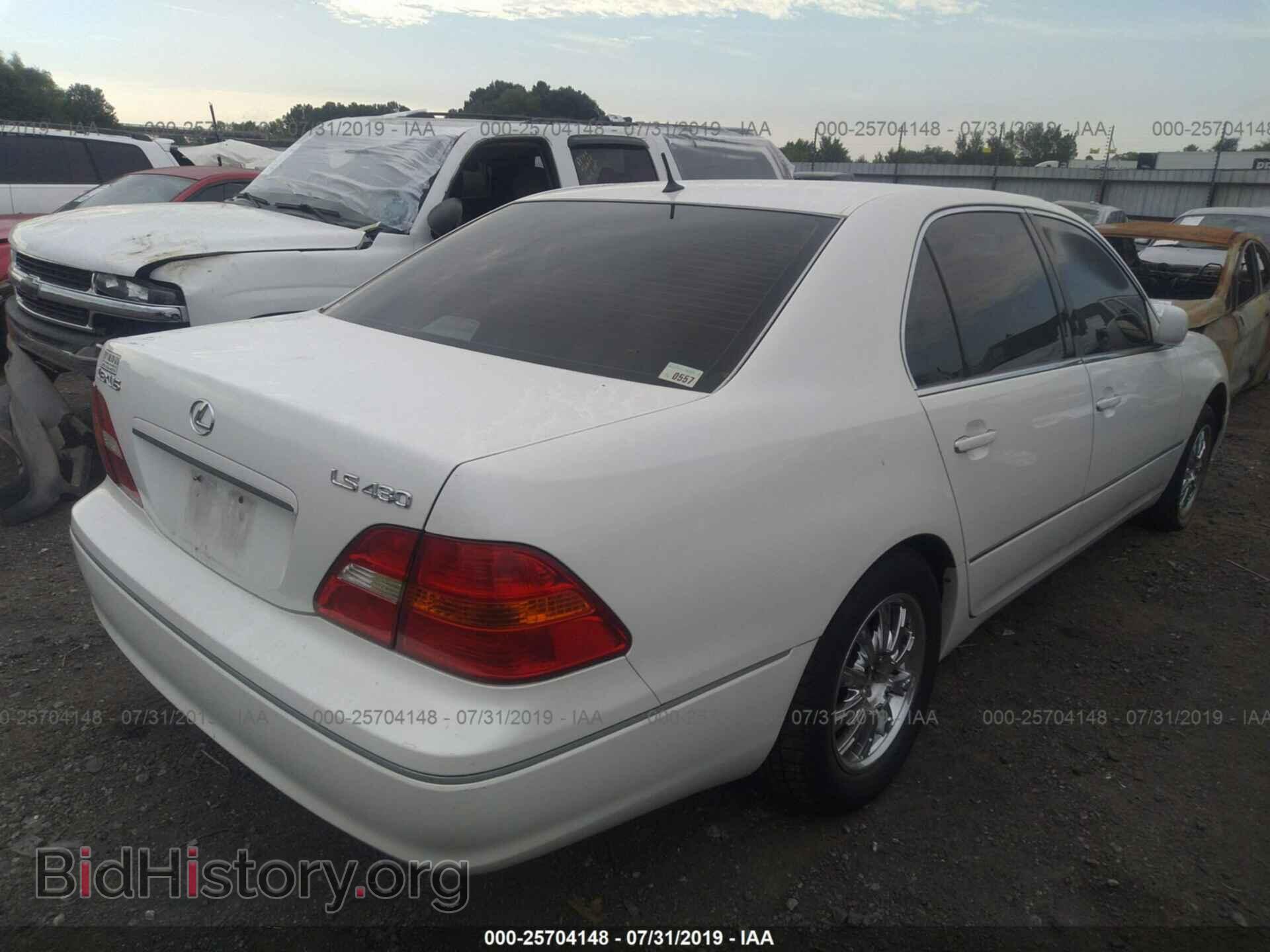 2001 LEXUS LS - VIN: JTHBN30F910015807 - Photo 4