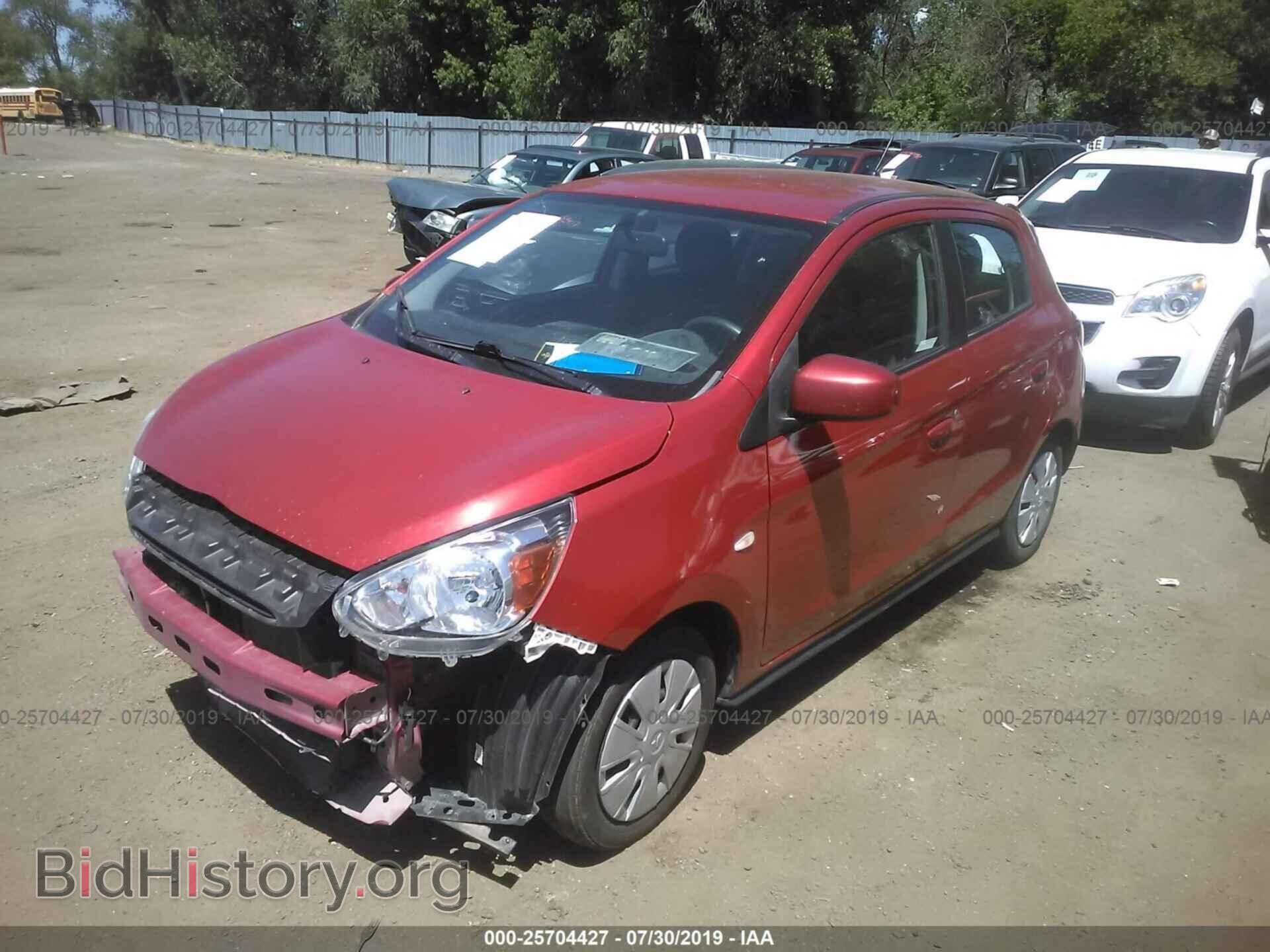 2015 MITSUBISHI MIRAGE - VIN: ML32A3HJ7FH057944 - Фото 2