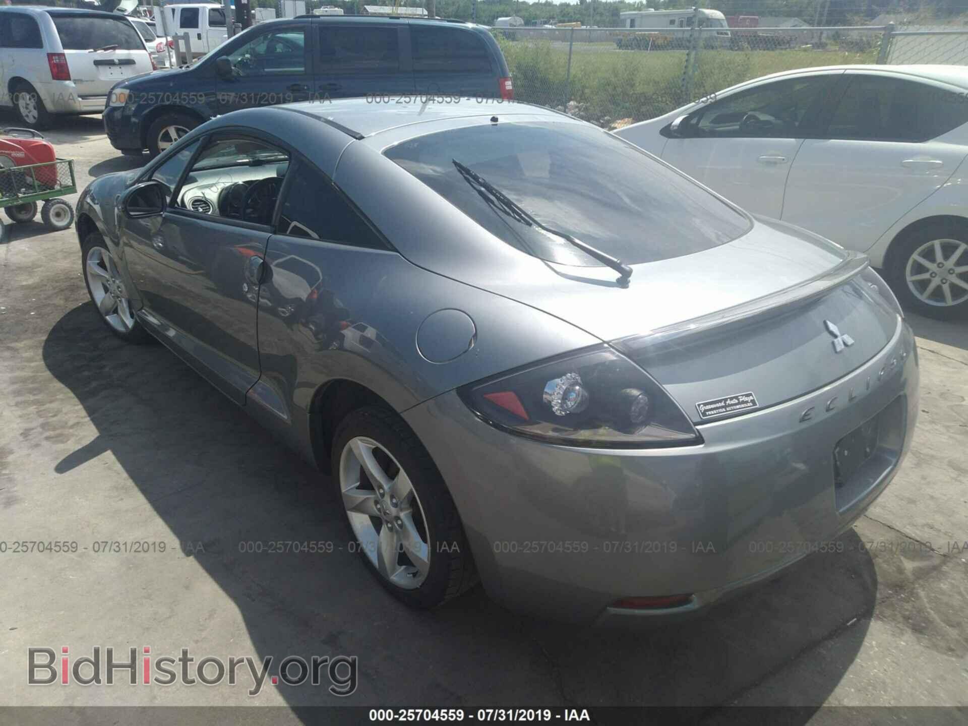 2007 MITSUBISHI ECLIPSE - VIN: 4A3AK24F97E018385 - Фото 3