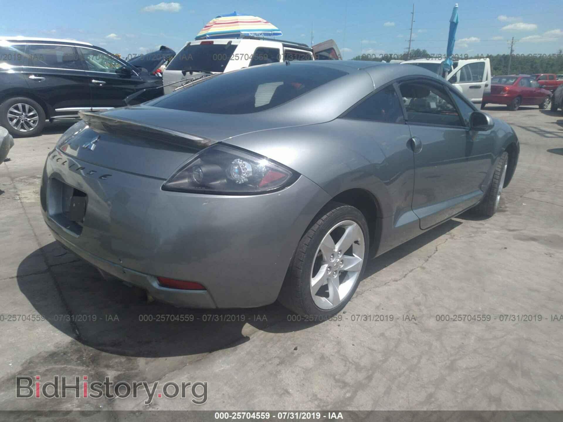 2007 MITSUBISHI ECLIPSE - VIN: 4A3AK24F97E018385 - Фото 4