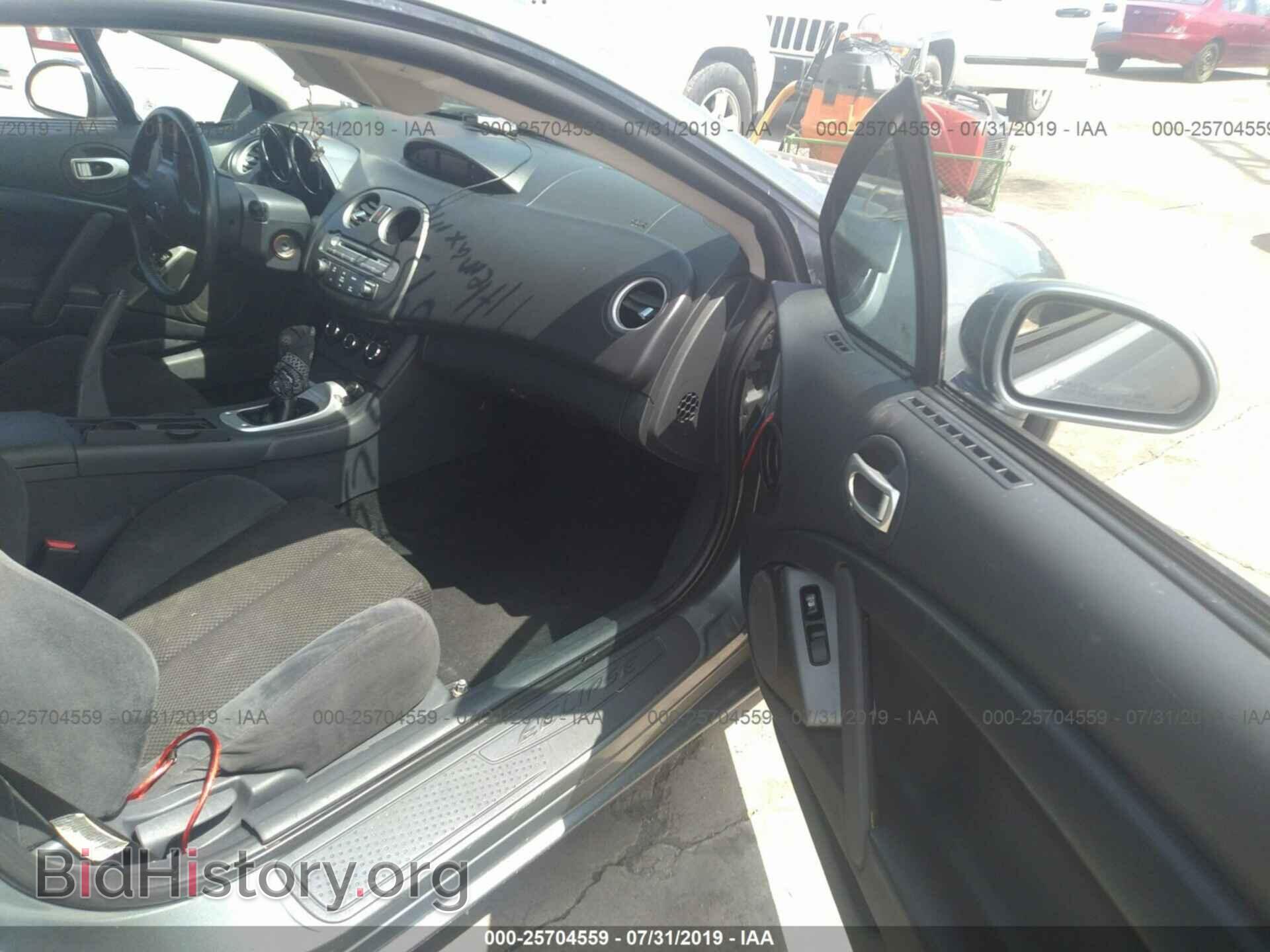 2007 MITSUBISHI ECLIPSE - VIN: 4A3AK24F97E018385 - Фото 5
