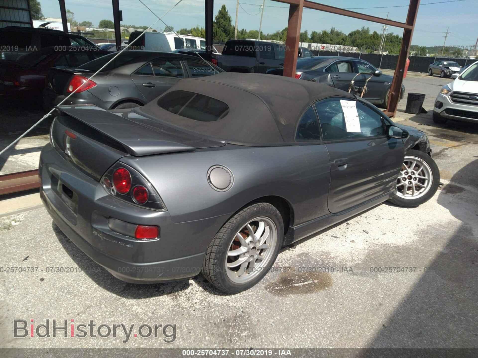 2002 MITSUBISHI ECLIPSE - VIN: 4A3AE85H32E070856 - Photo 4