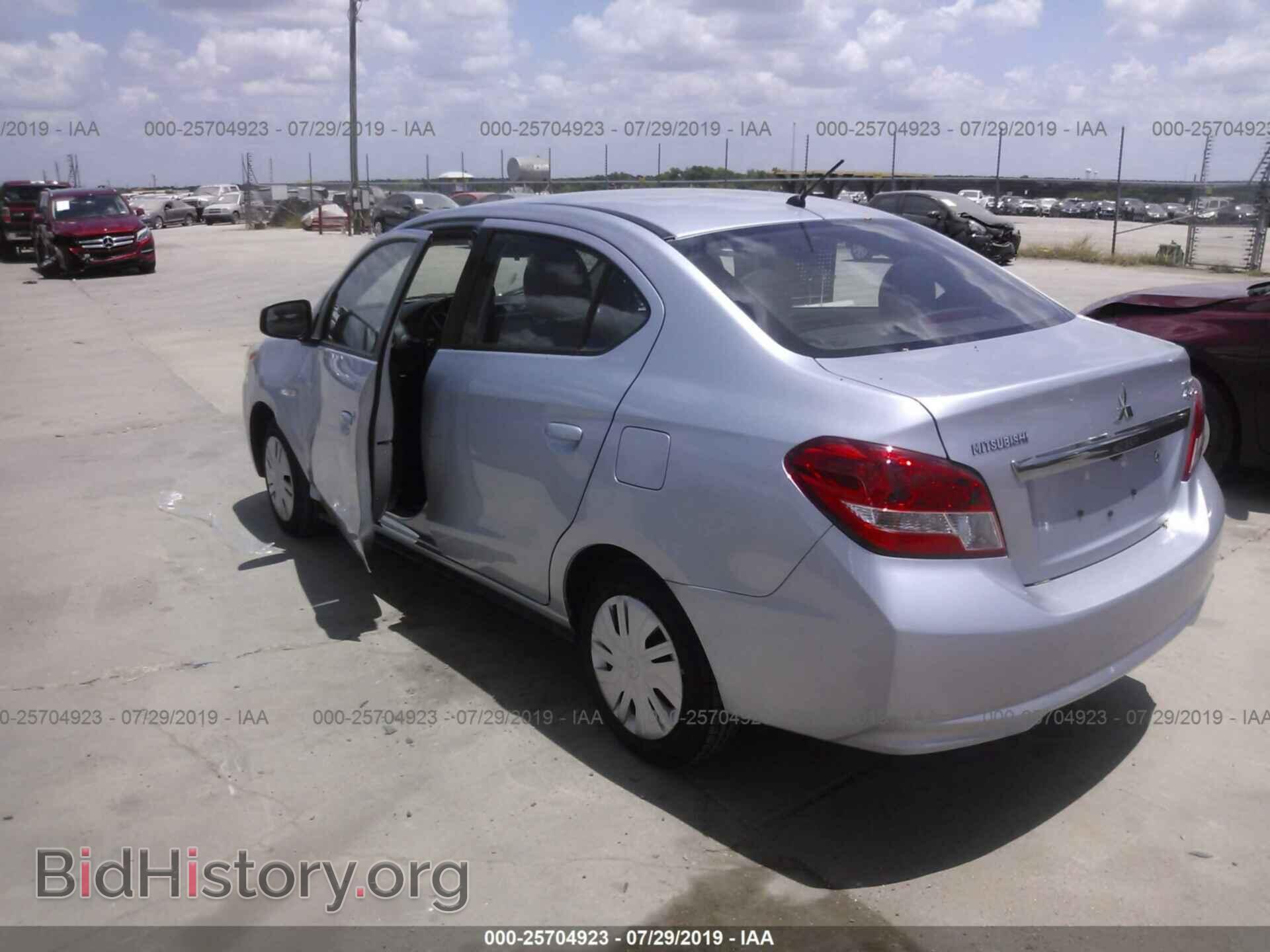 2019 MITSUBISHI MIRAGE - VIN: ML32F3FJ1KHF03328 - Фото 3