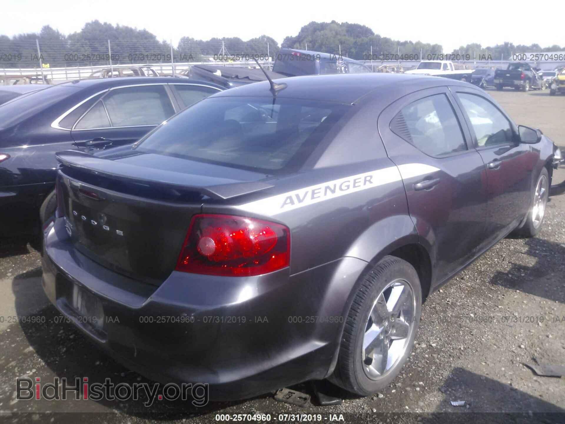 2014 DODGE AVENGER - VIN: 1C3CDZAB7EN202600 - Фото 4