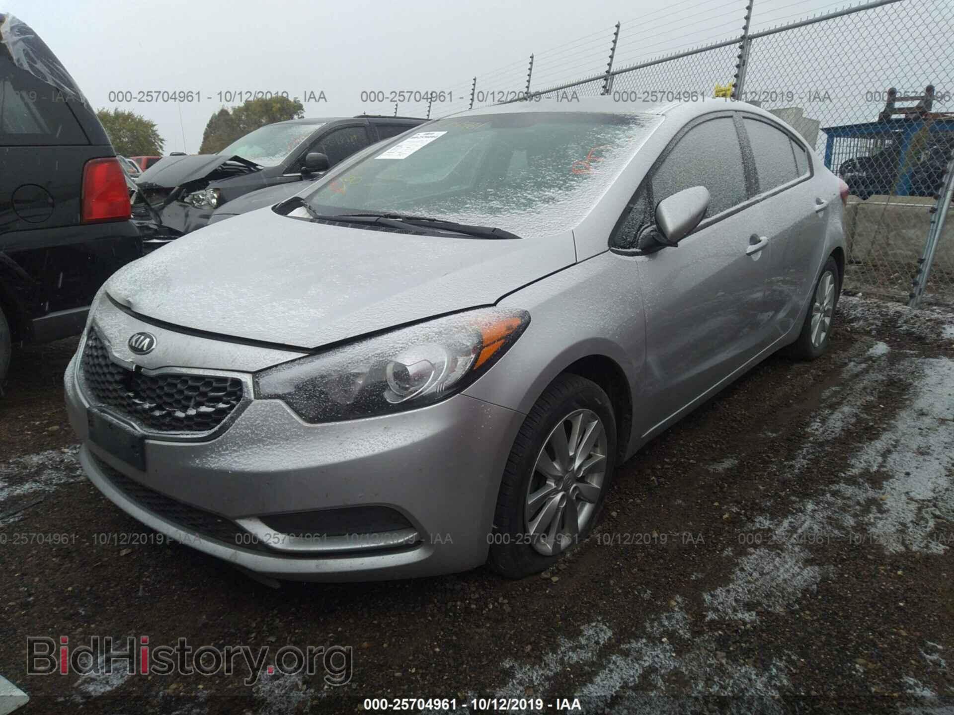 2014 KIA FORTE - VIN: KNAFX4A60E5223825 - Фото 2