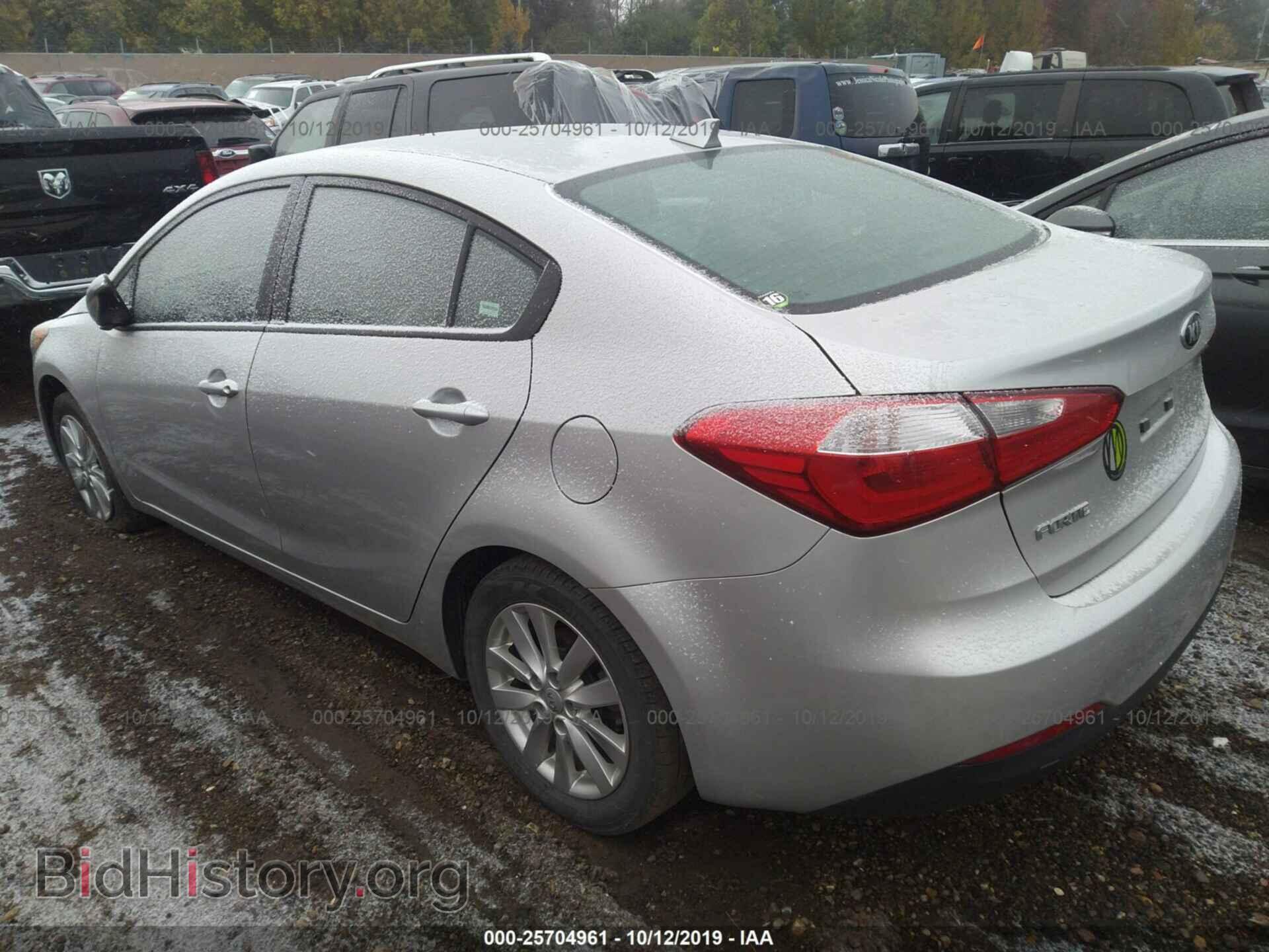 2014 KIA FORTE - VIN: KNAFX4A60E5223825 - Фото 3