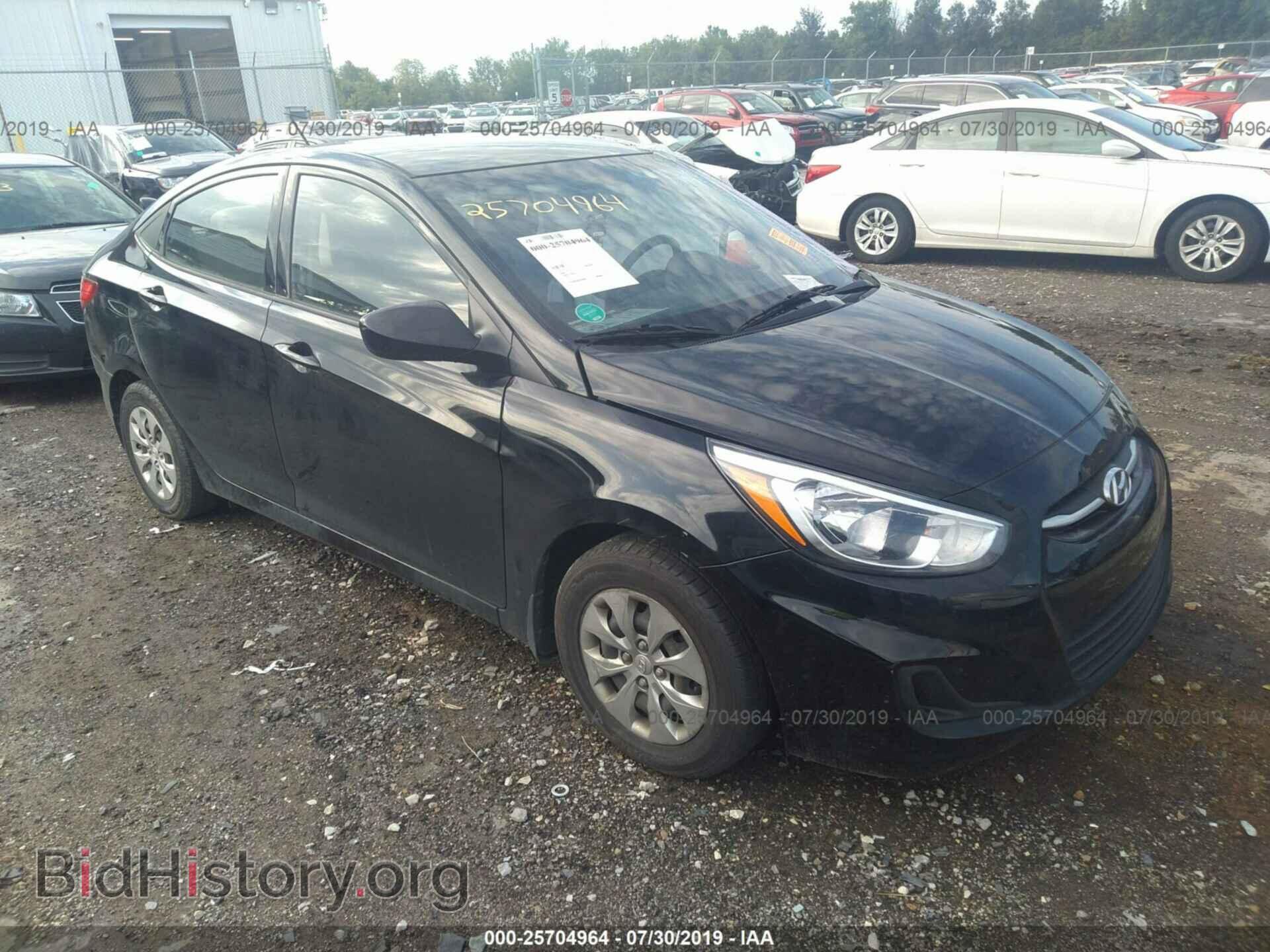 Фотография KMHCT4AE7GU015079 - HYUNDAI ACCENT 2016