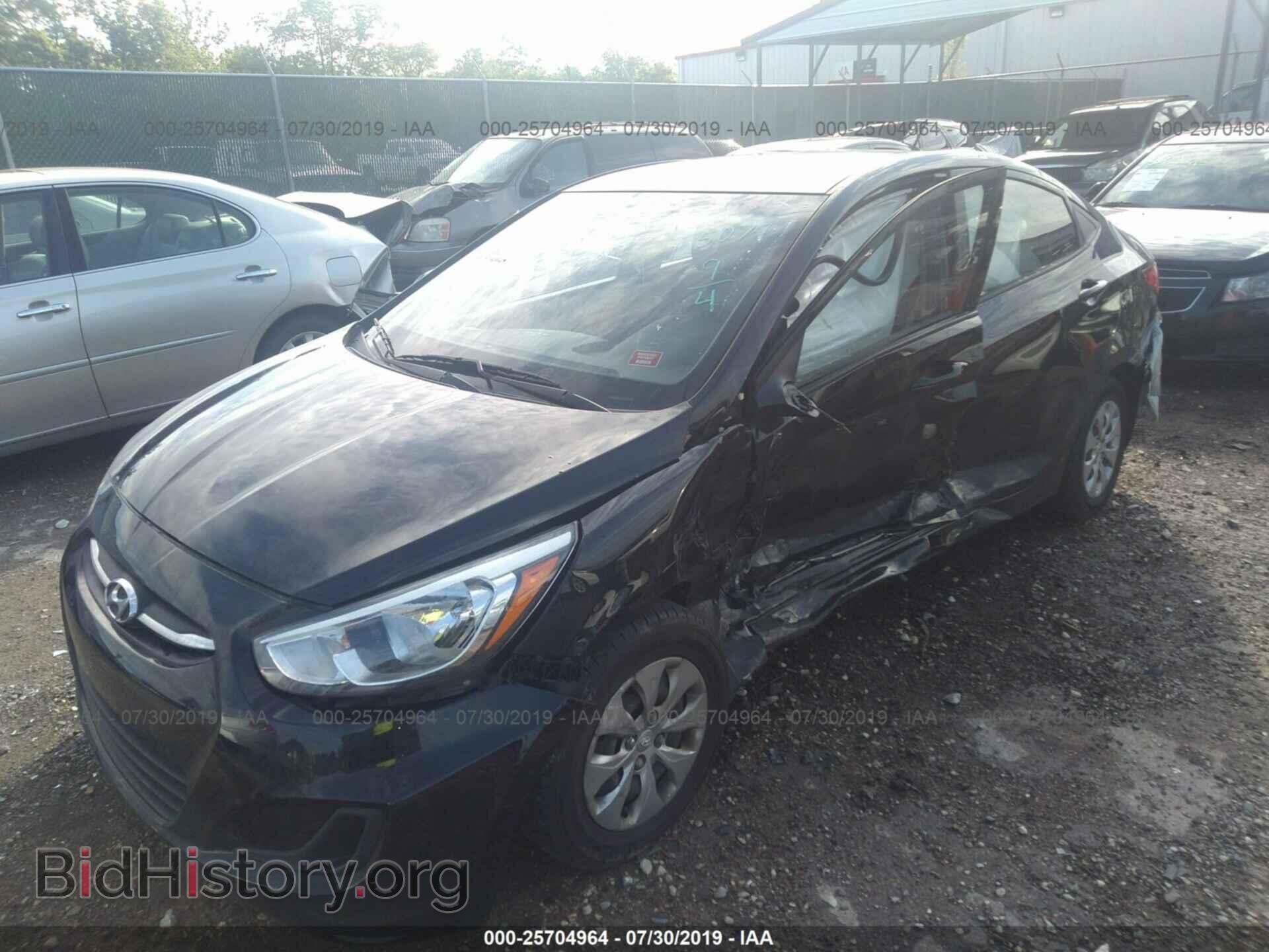 2016 HYUNDAI ACCENT - VIN: KMHCT4AE7GU015079 - Фото 2