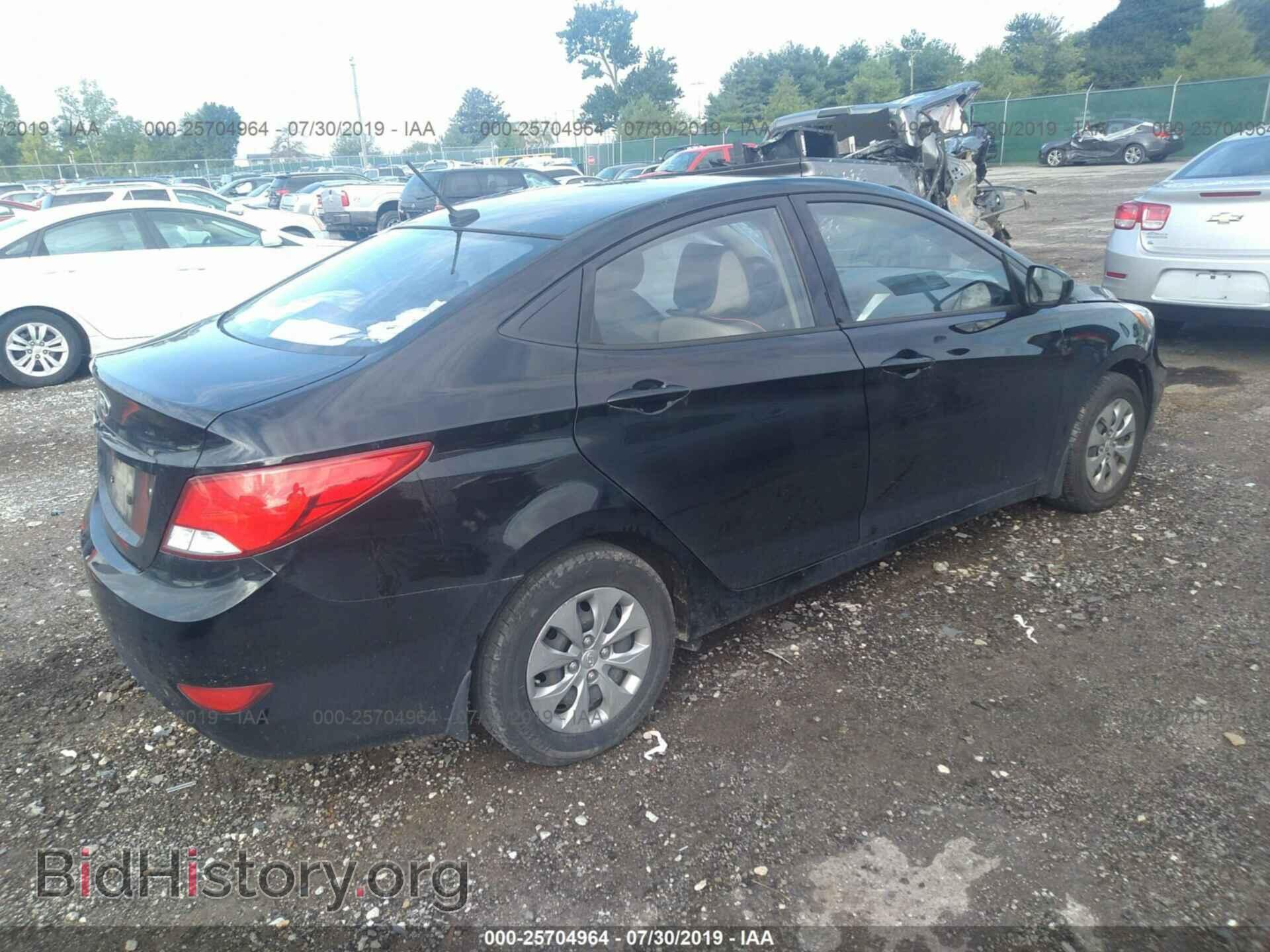 2016 HYUNDAI ACCENT - VIN: KMHCT4AE7GU015079 - Фото 4