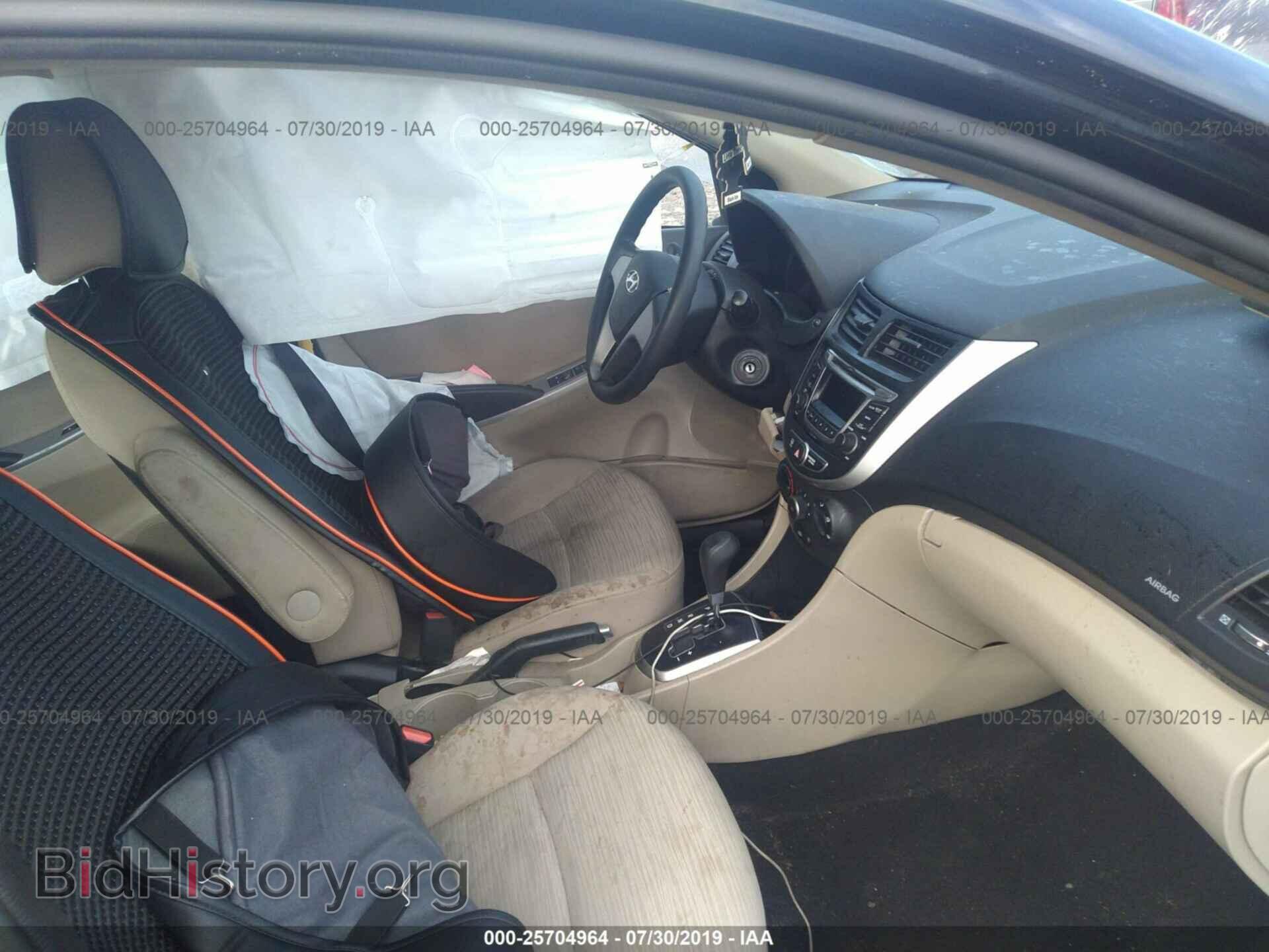 2016 HYUNDAI ACCENT - VIN: KMHCT4AE7GU015079 - Фото 5