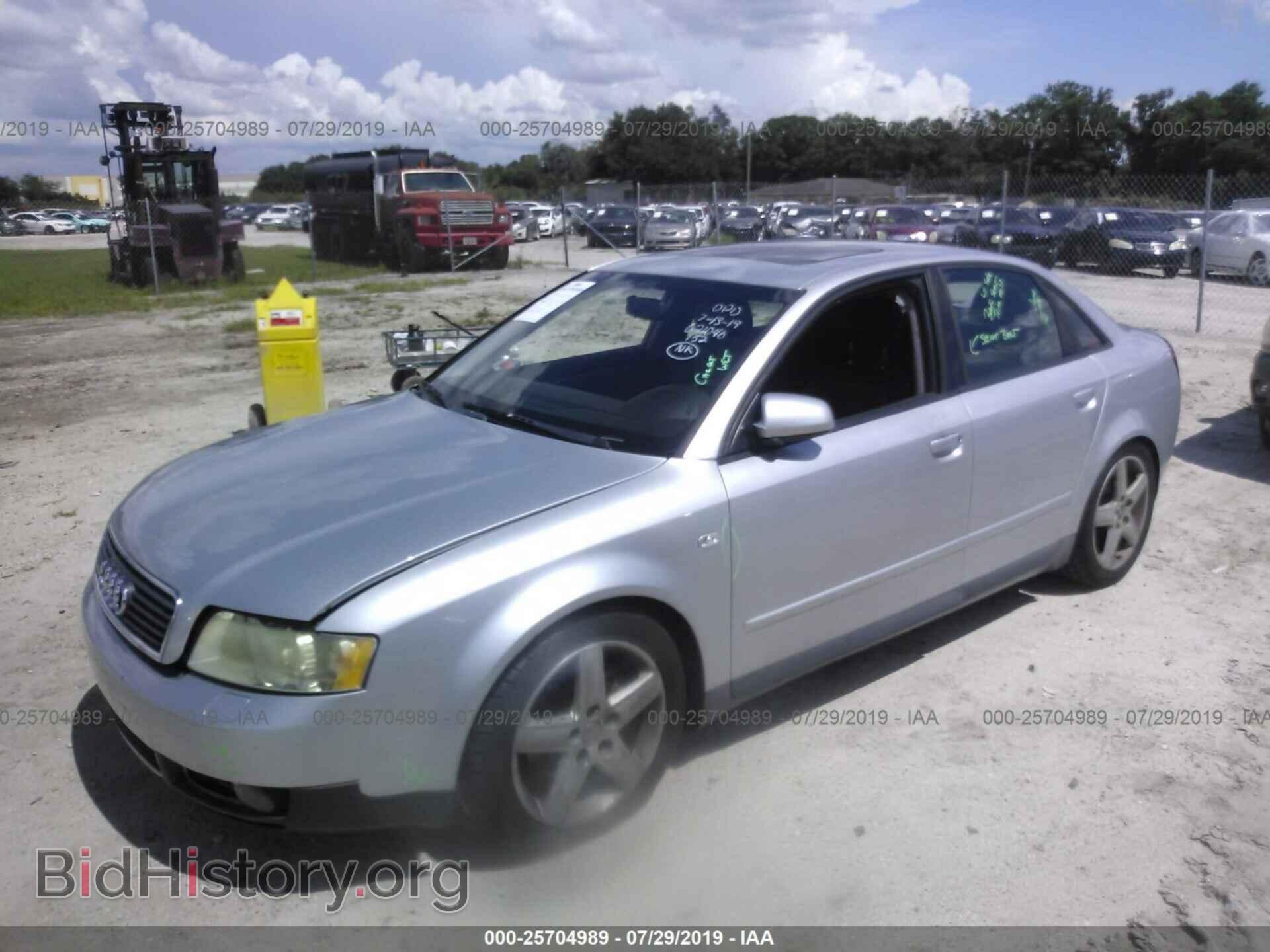 2002 AUDI A4 - VIN: WAULC68E92A289767 - Фото 2