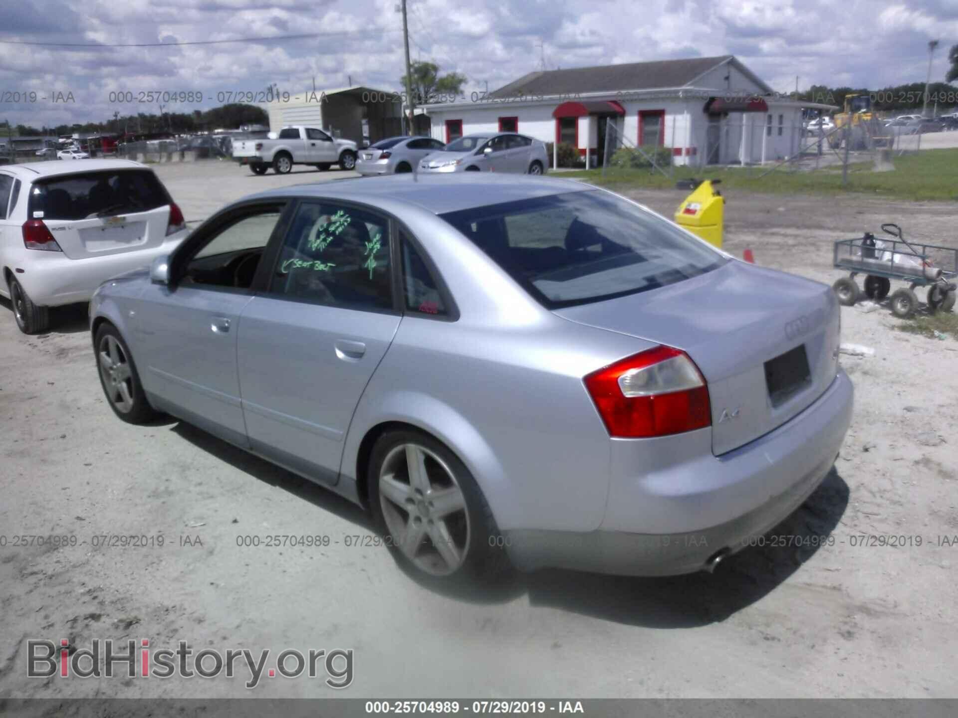 2002 AUDI A4 - VIN: WAULC68E92A289767 - Фото 3