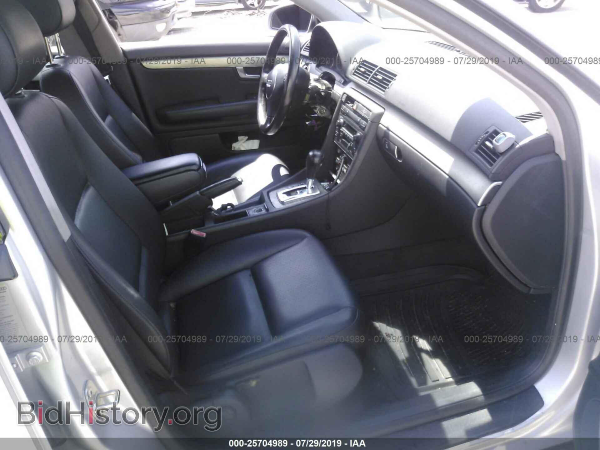 2002 AUDI A4 - VIN: WAULC68E92A289767 - Фото 5