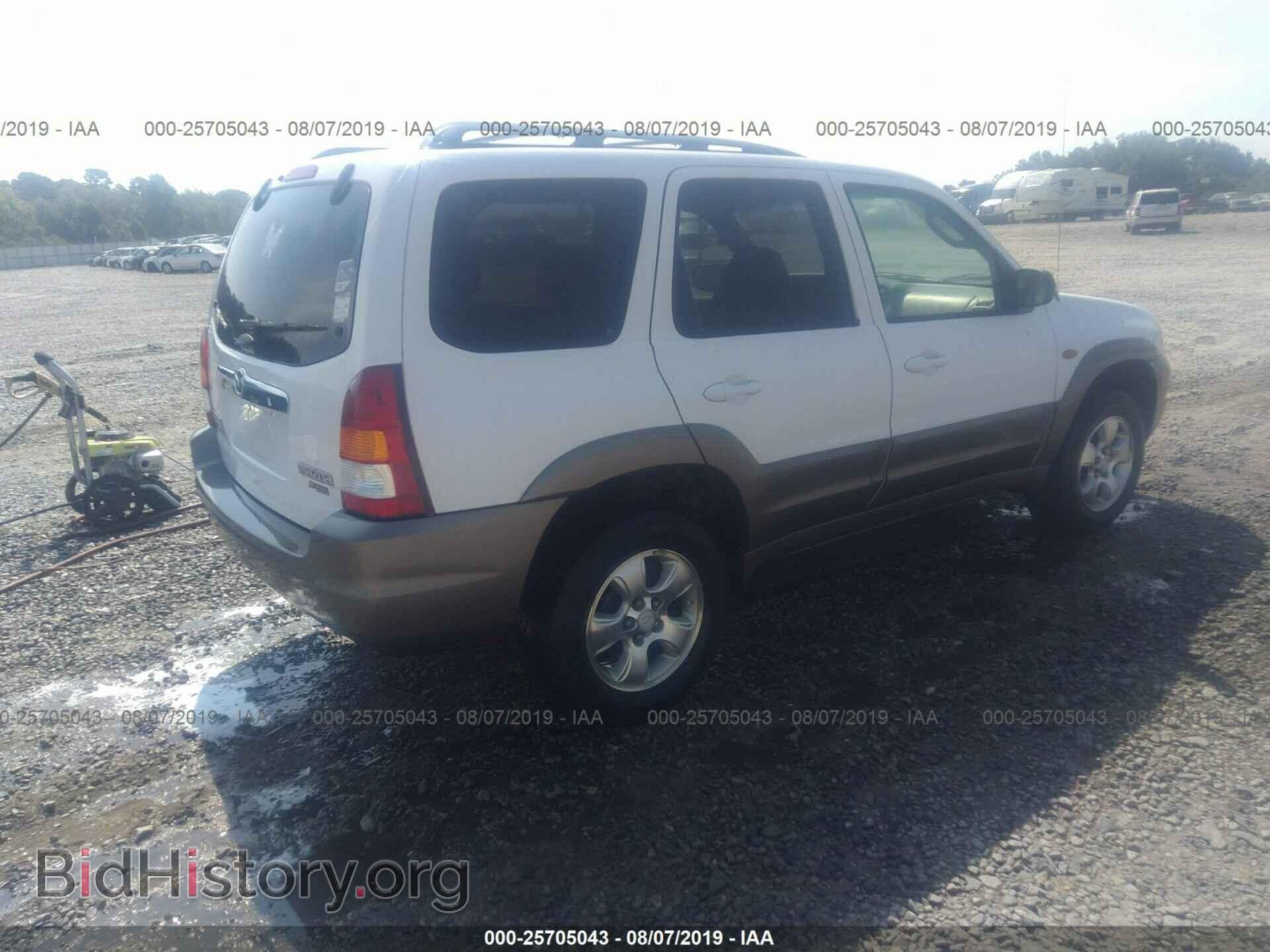 2001 MAZDA TRIBUTE - VIN: 4F2YU09191KM12829 - Фото 4