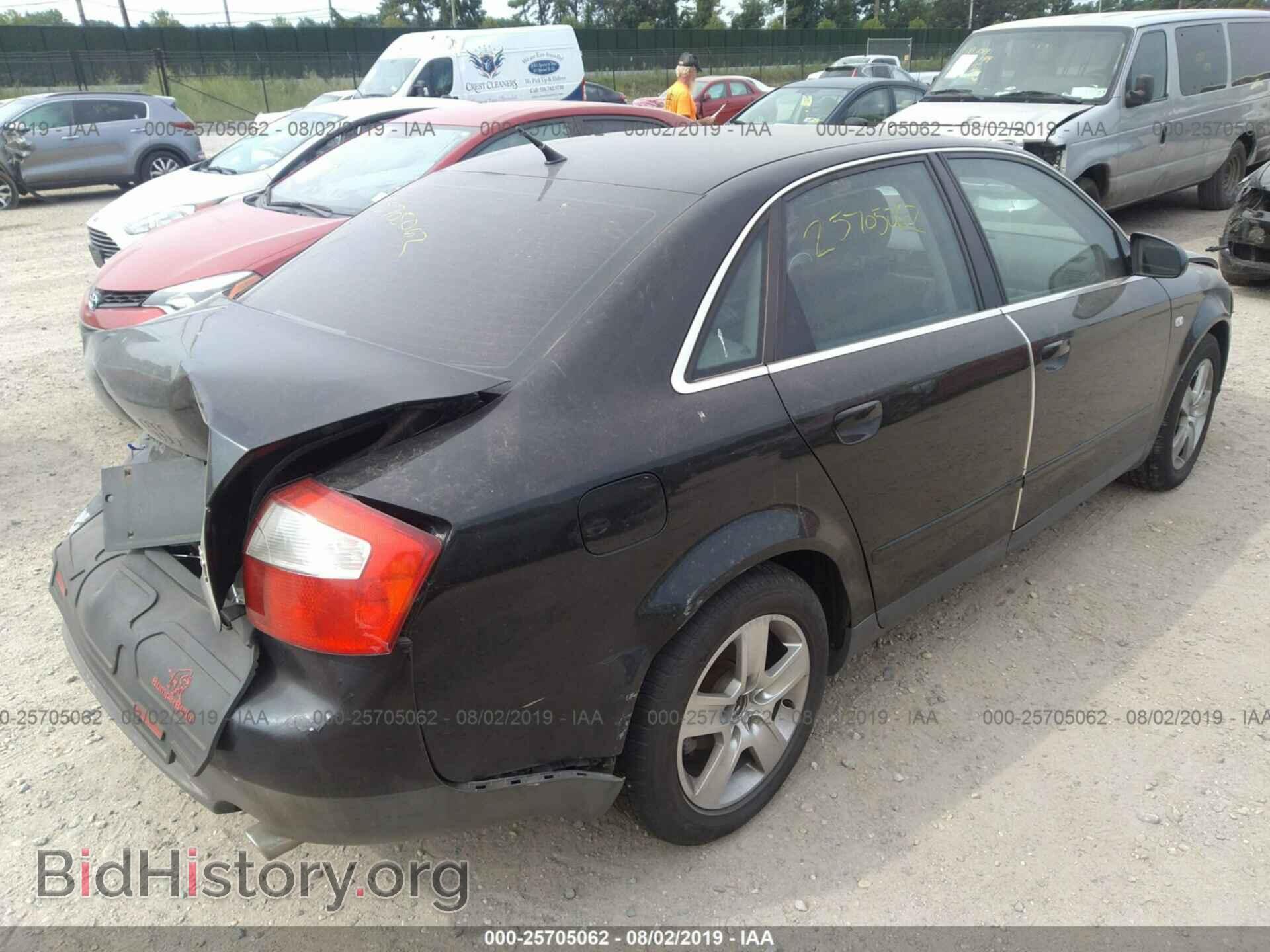 2002 AUDI A4 - VIN: WAULT68E42A147018 - Фото 4