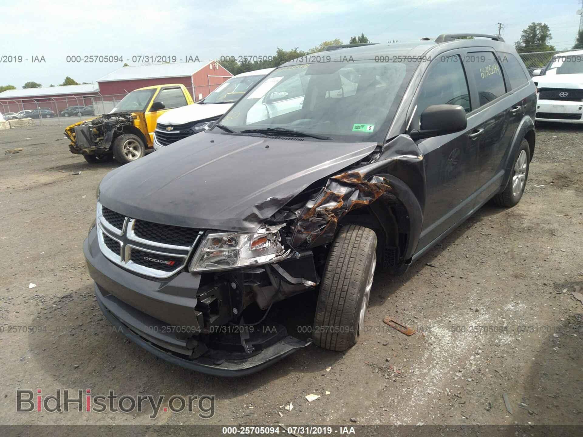 2016 DODGE JOURNEY - VIN: 3C4PDCAB2GT104894 - Фото 2