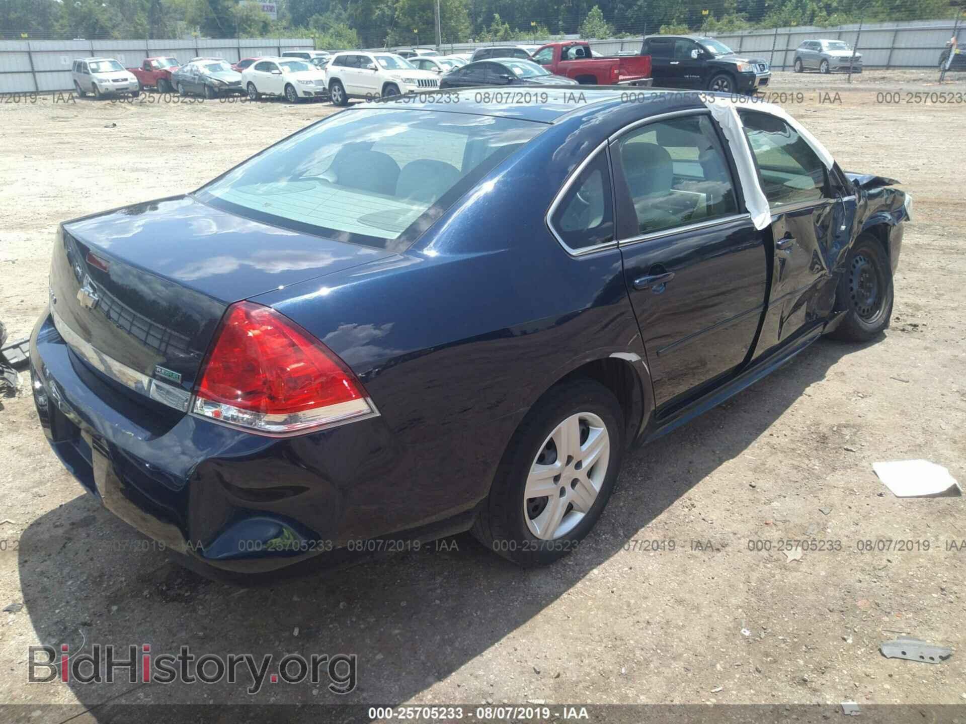 2011 CHEVROLET IMPALA - VIN: 2G1WF5EK2B1225178 - Фото 4