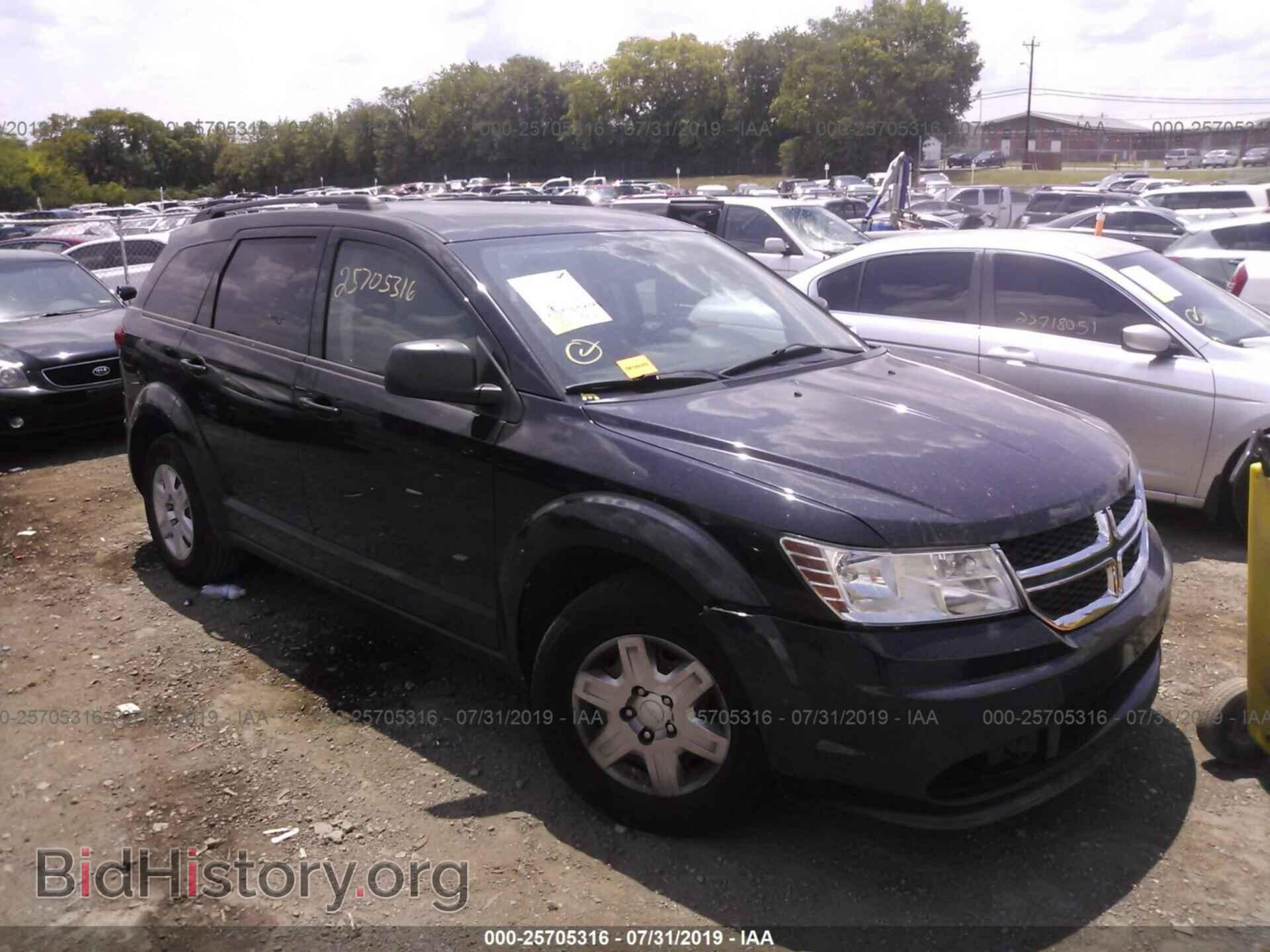 Фотография 3C4PDCAB0CT295063 - DODGE JOURNEY 2012