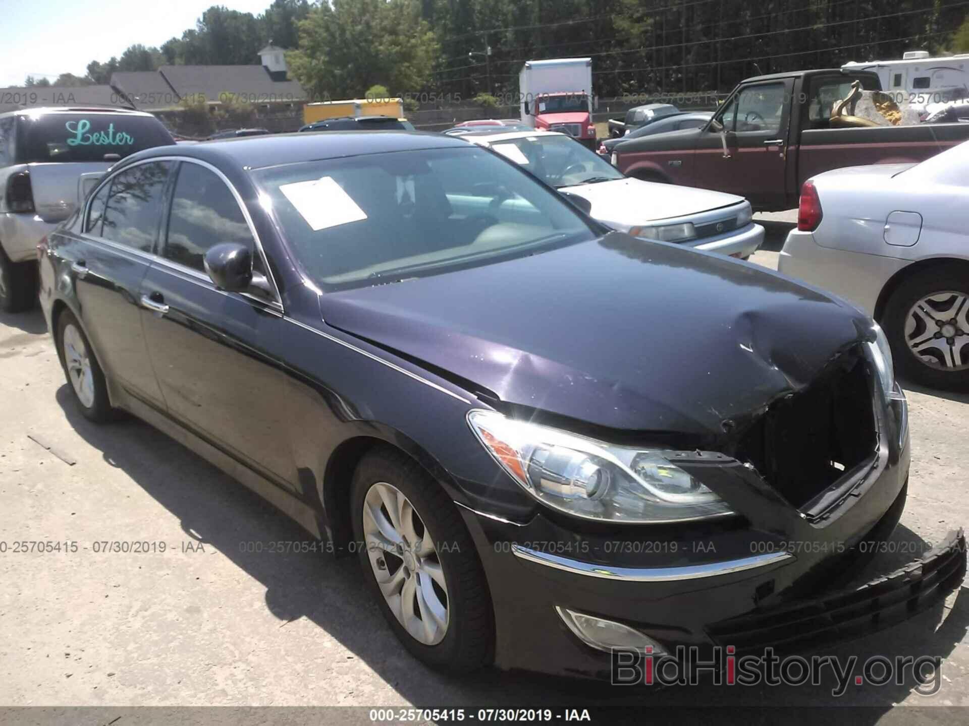 Photo KMHGC4DD1DU222471 - HYUNDAI GENESIS 2013