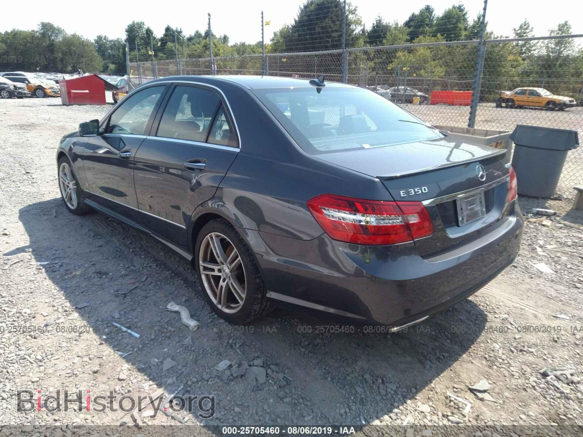 2012 MERCEDES-BENZ E - VIN: WDDHF8JB1CA657720 - Фото 3