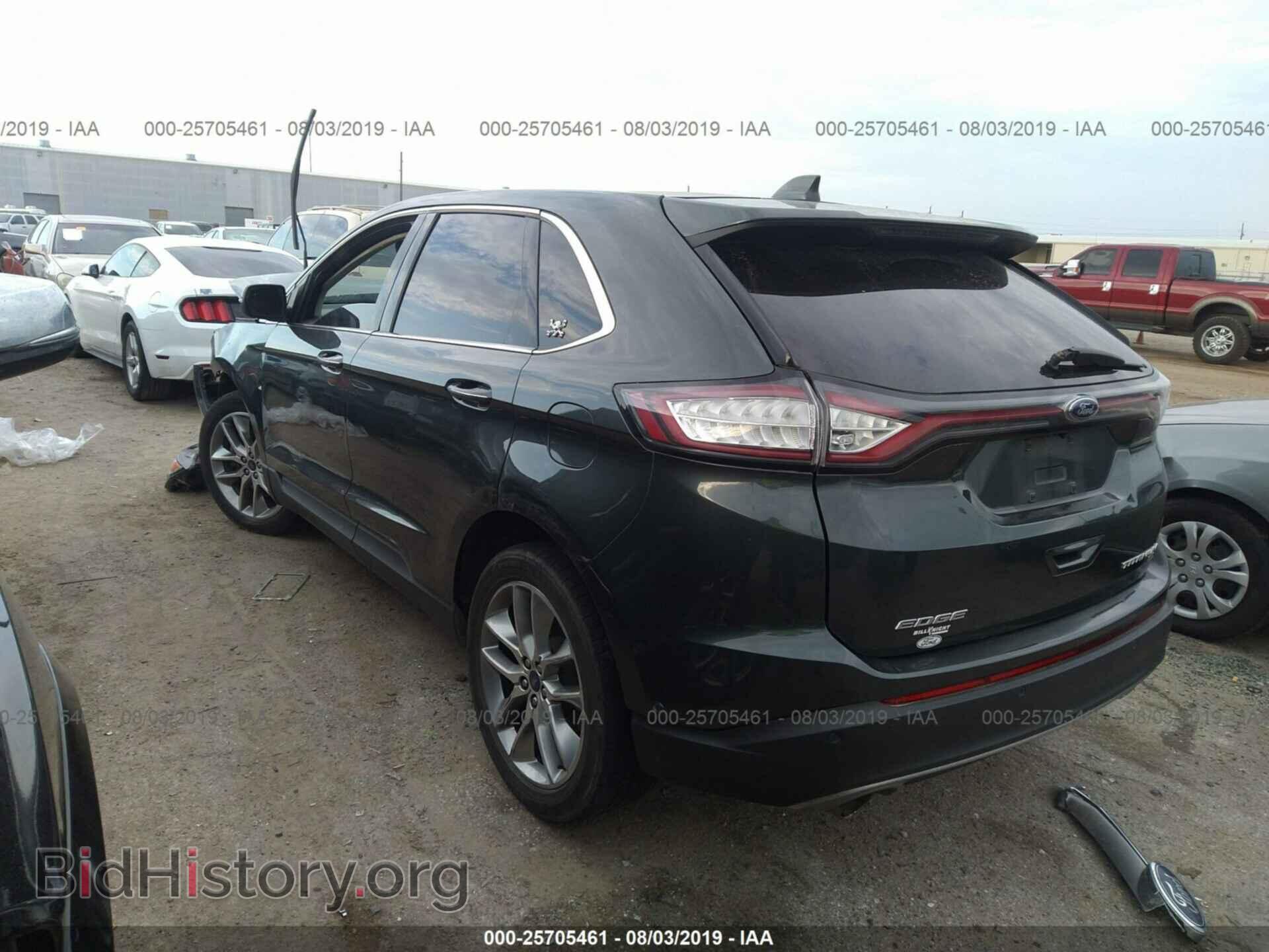 2015 FORD EDGE - VIN: 2FMPK4K87FBB80888 - Фото 3