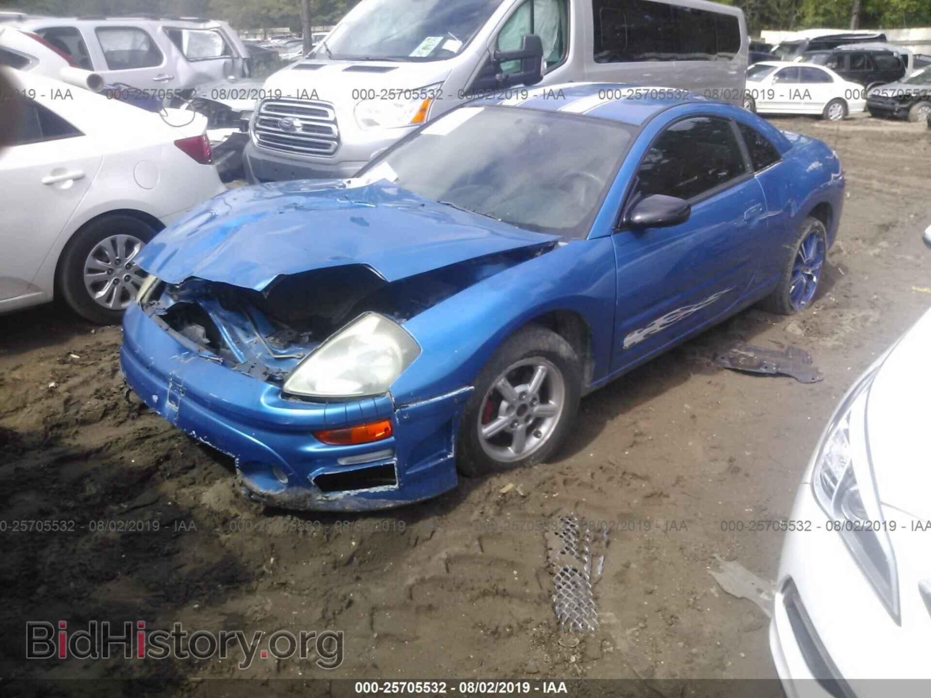 2003 MITSUBISHI ECLIPSE - VIN: 4A3AC34G53E005848 - Photo 2