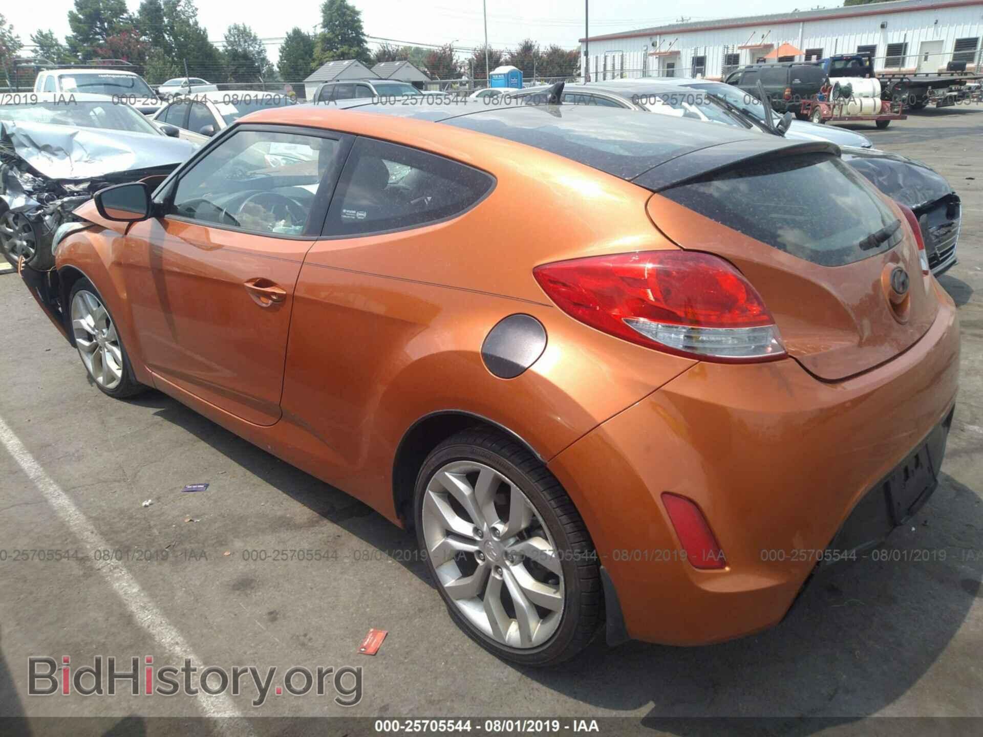 2012 HYUNDAI VELOSTER - VIN: KMHTC6AD5CU045534 - Фото 3