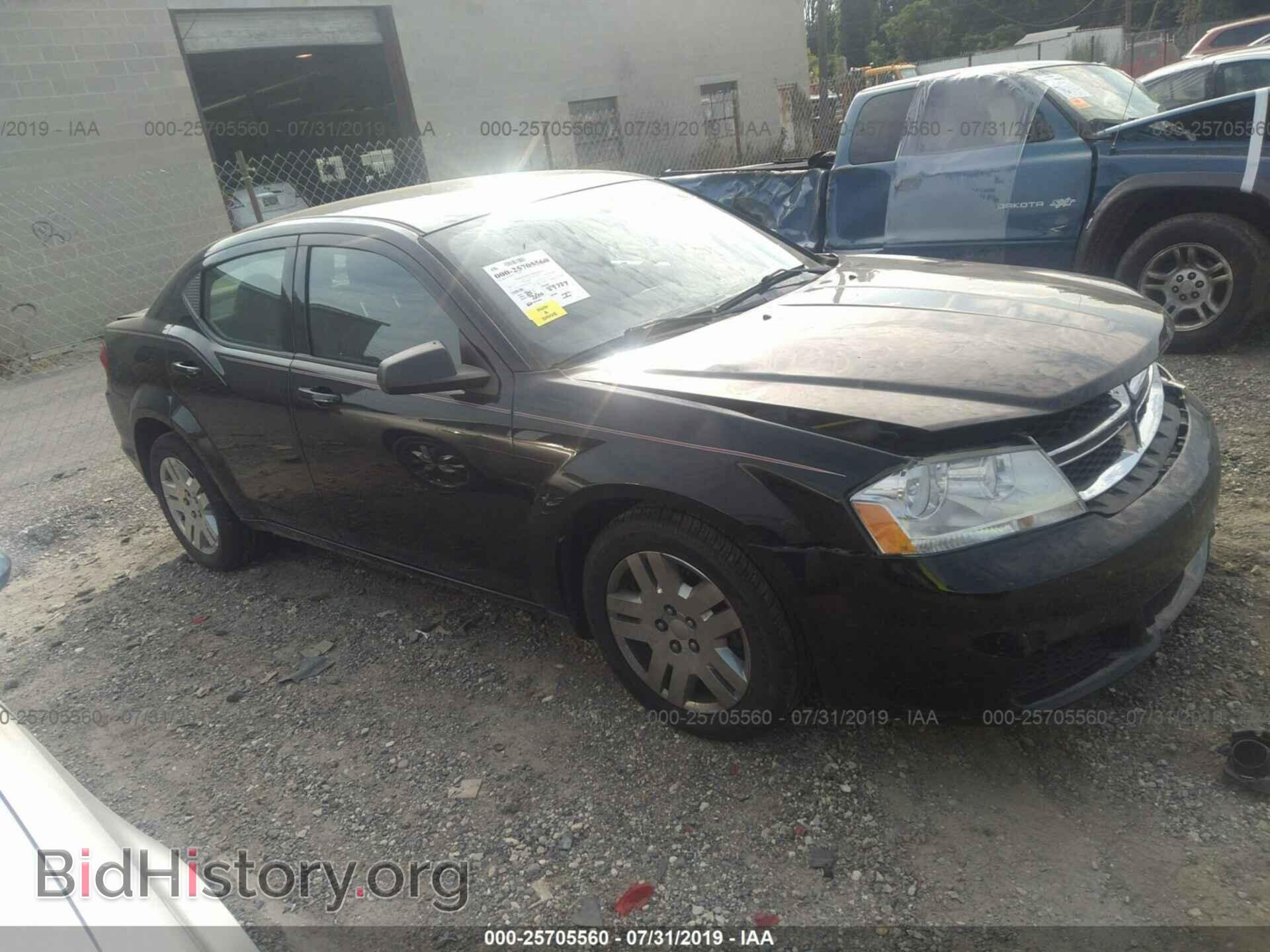 Photo 1C3CDZAB2DN547709 - DODGE AVENGER 2013