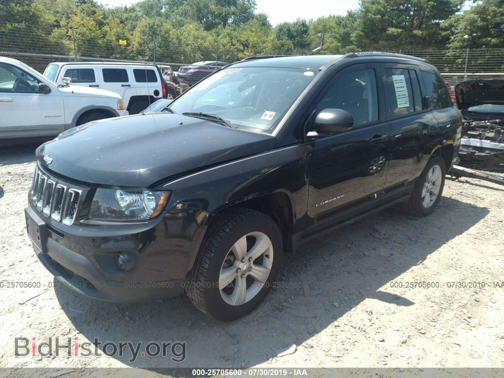 2017 JEEP COMPASS - VIN: 1C4NJDBB7HD107124 - Фото 2