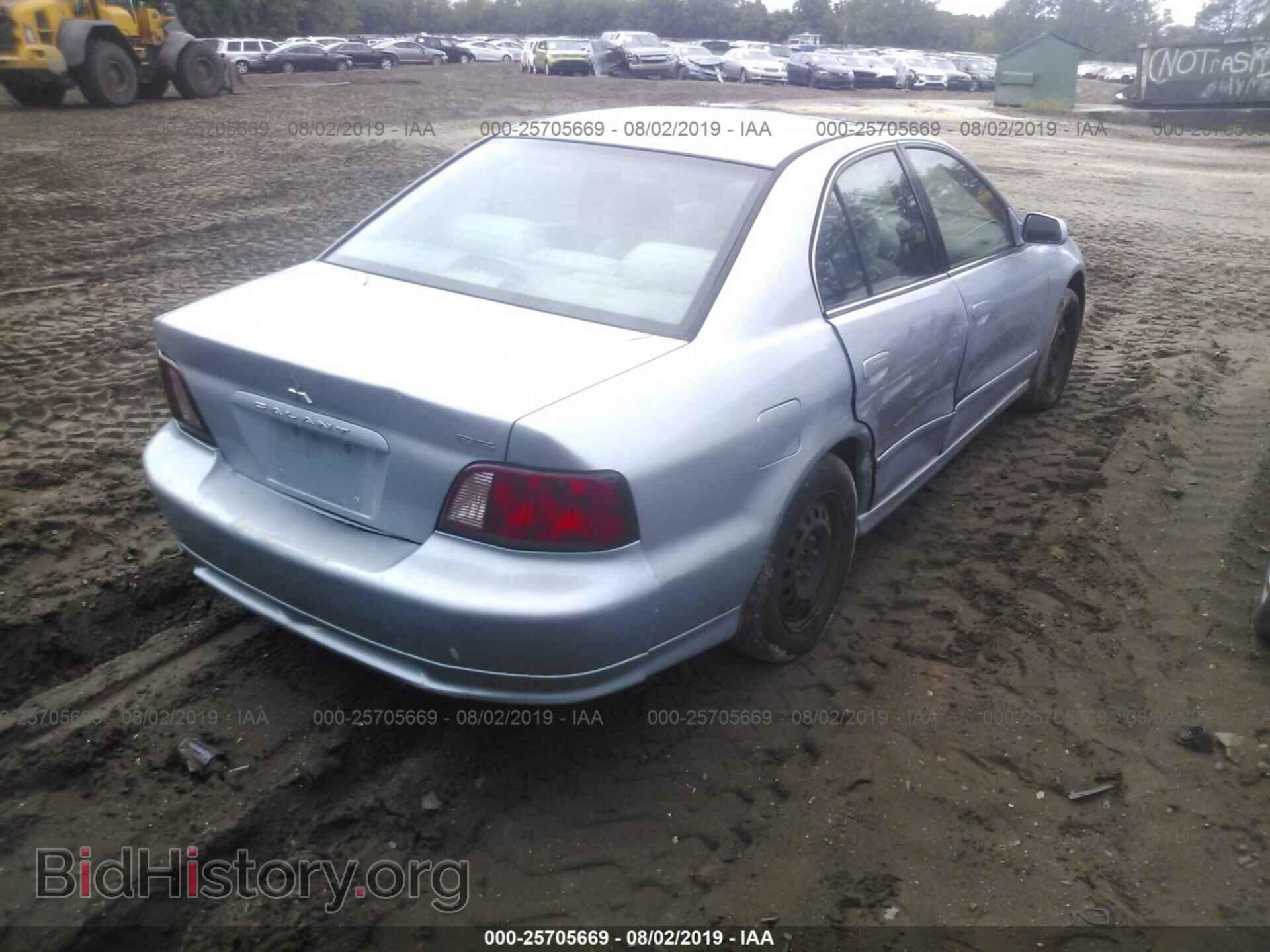2003 MITSUBISHI GALANT - VIN: 4A3AA46G43E038154 - Фото 4