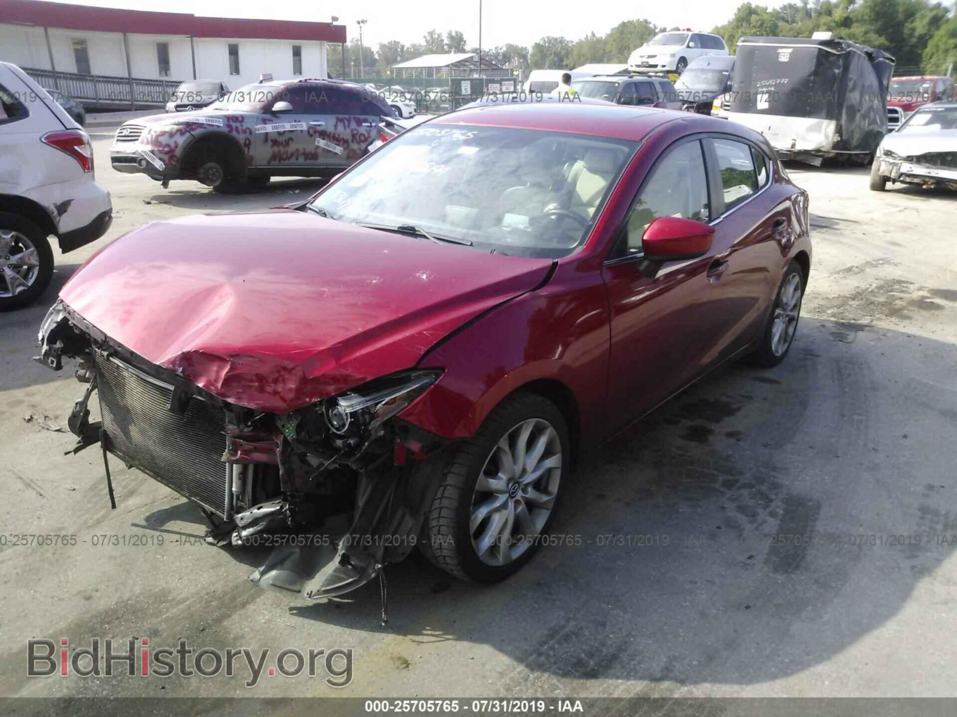 2014 MAZDA 3 - VIN: JM1BM1M36E1157539 - Фото 2