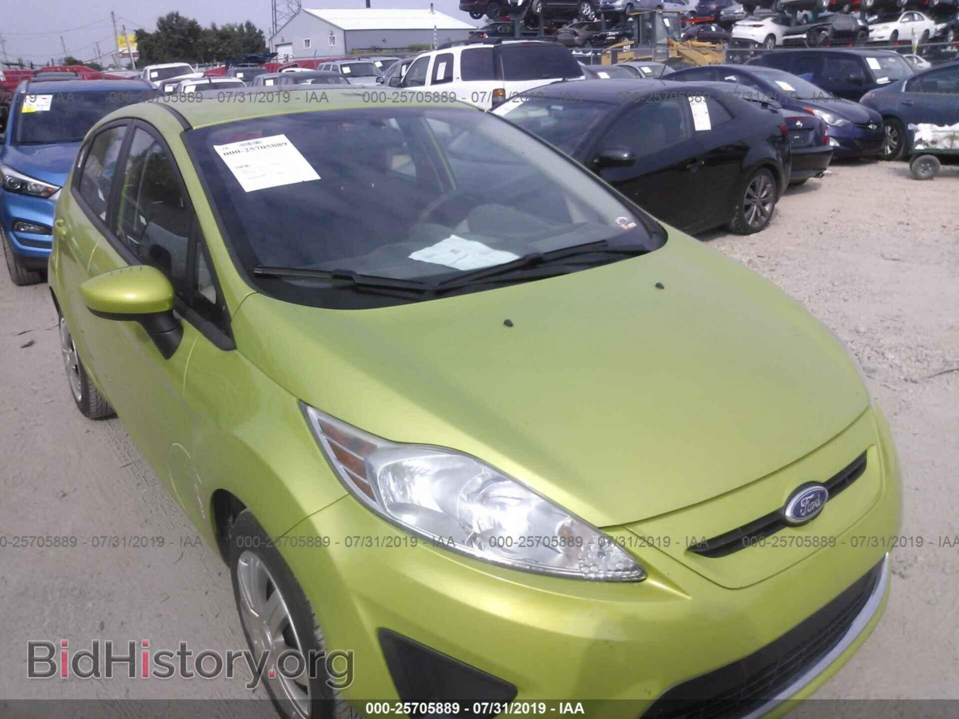 Photo 3FADP4EJ9CM155787 - FORD FIESTA 2012