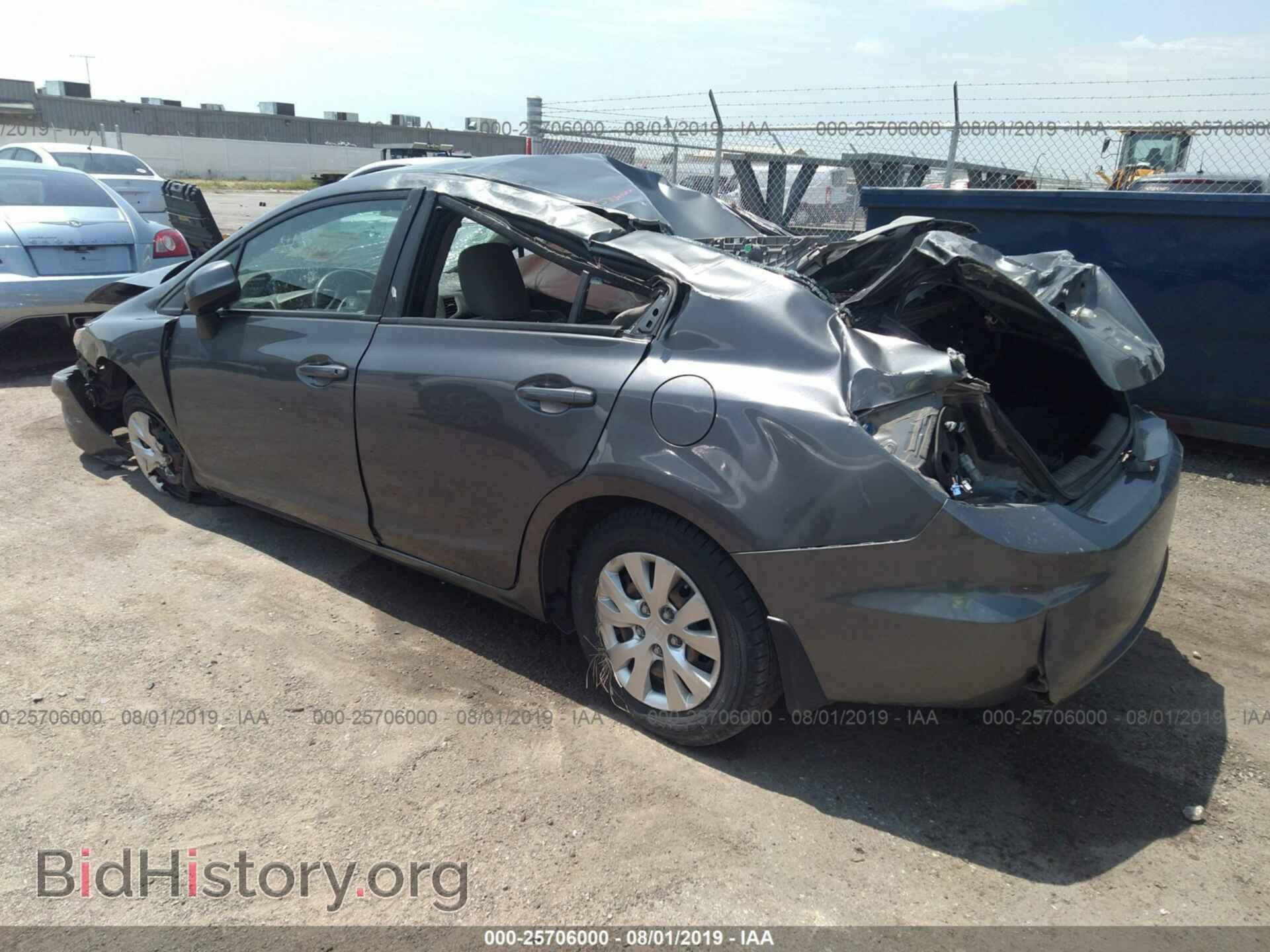 2012 HONDA CIVIC - VIN: 19XFB2F50CE032395 - Фото 3