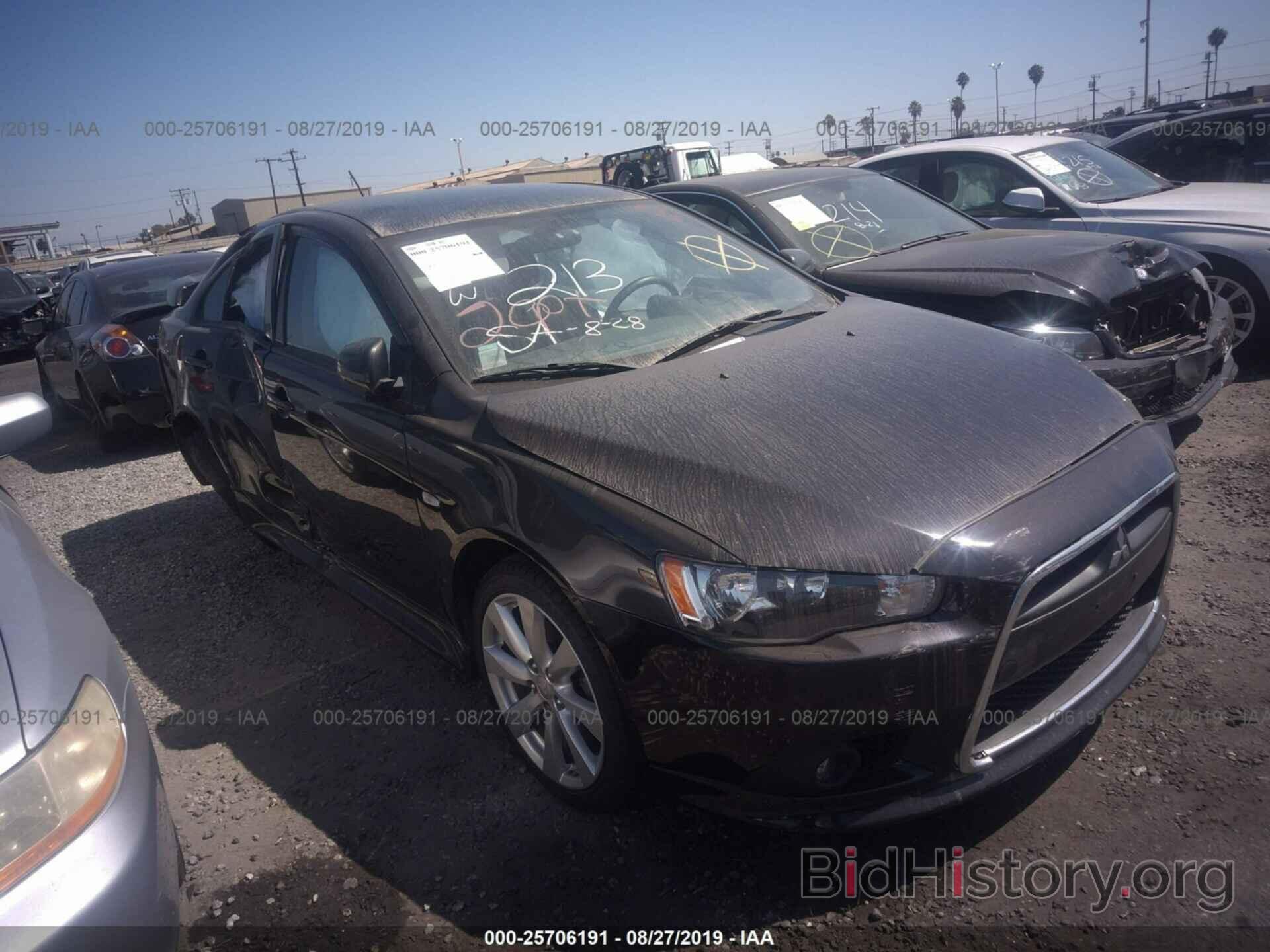 Photo JA32U8FW1CU014430 - MITSUBISHI LANCER 2012