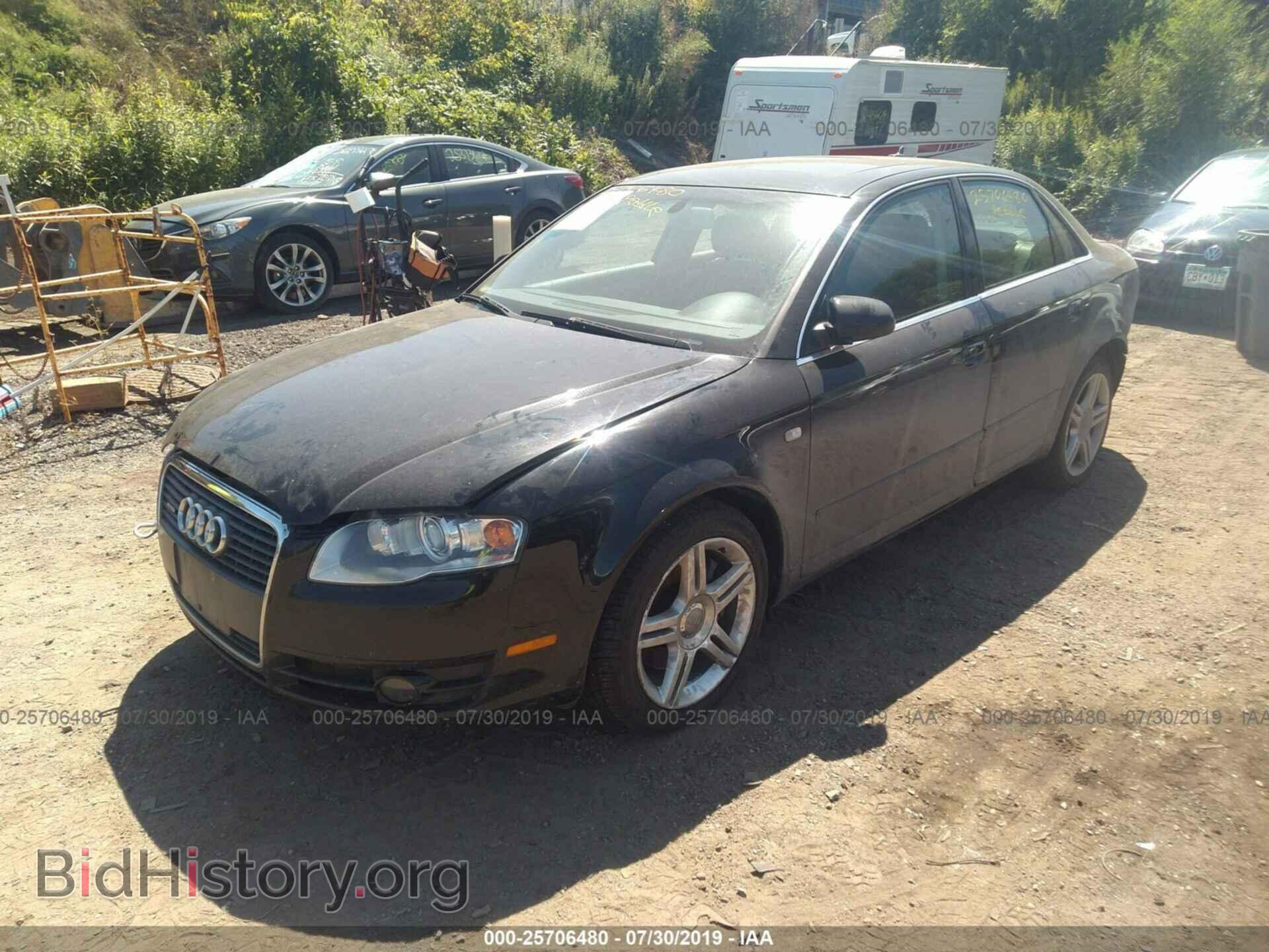 2007 AUDI A4 - VIN: WAUDF78E67A003284 - Фото 2