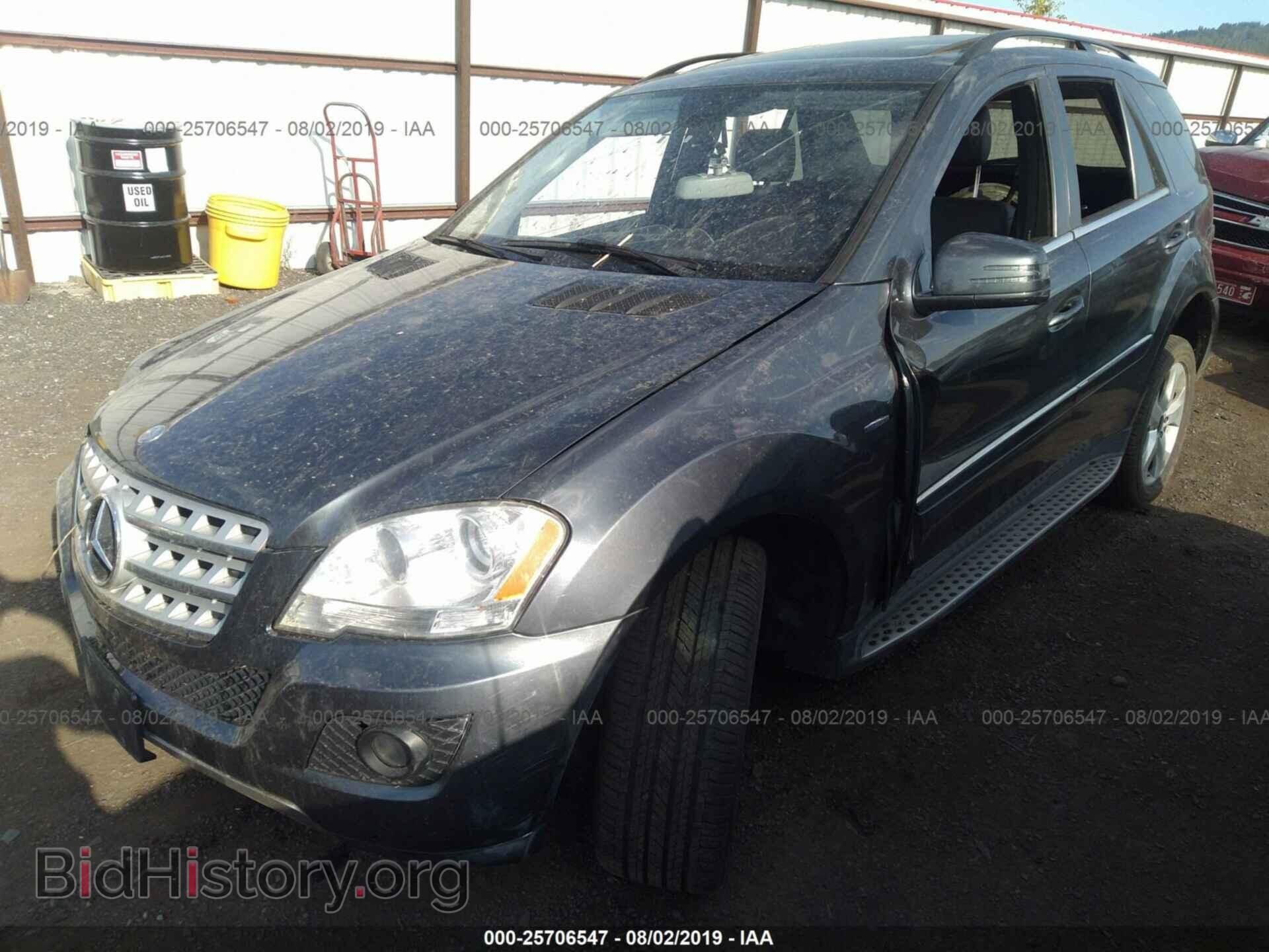 2011 MERCEDES-BENZ ML - VIN: 4JGBB2FB2BA701512 - Фото 2