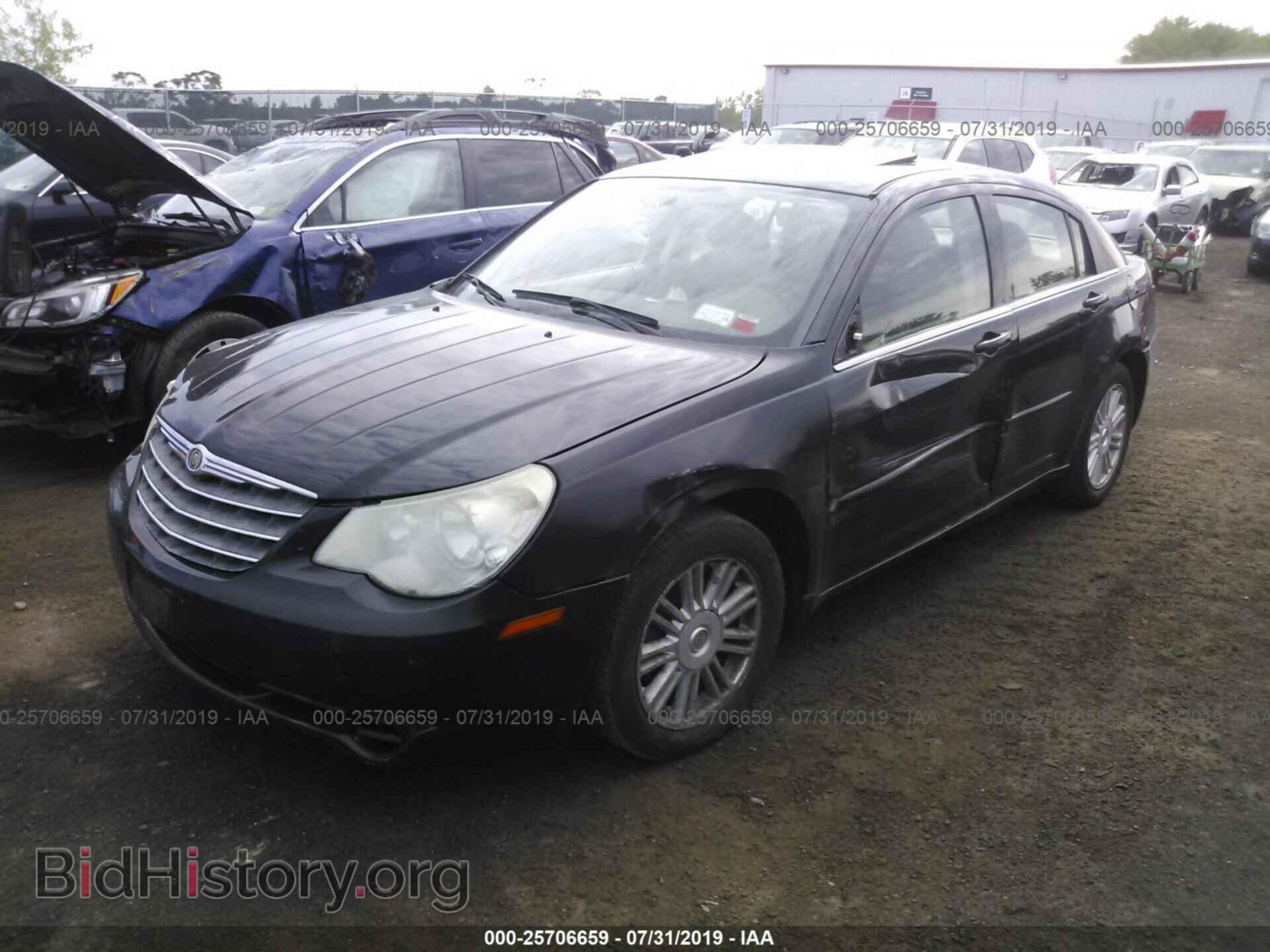 2007 CHRYSLER SEBRING - VIN: 1C3LC56K67N526404 - Фото 2